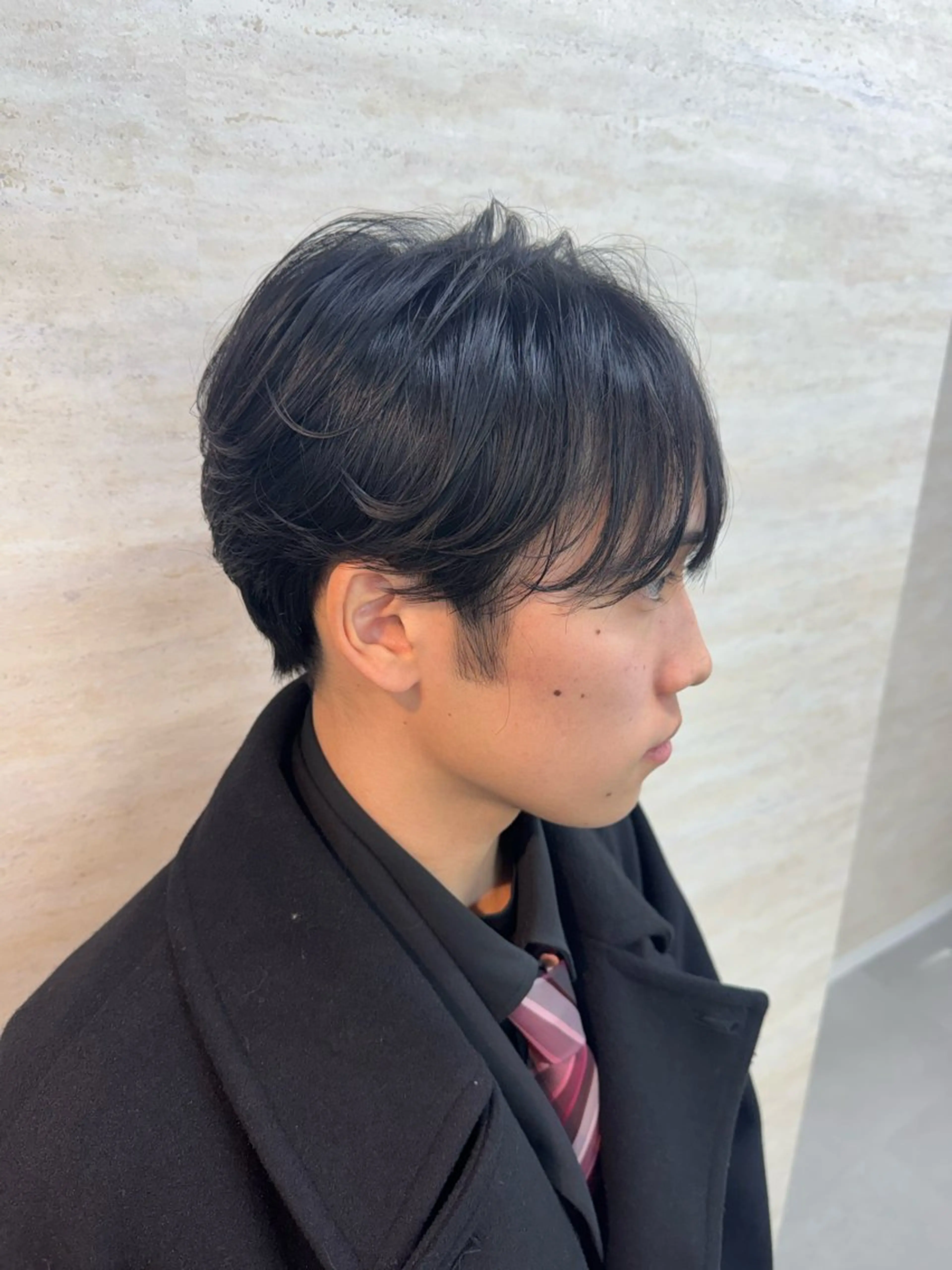 ミディアム ヘアアレンジ メンズ カット 縮毛矯正 飯塚 ｜メンズ特化 （カット/パーマ）のヘアスタイル