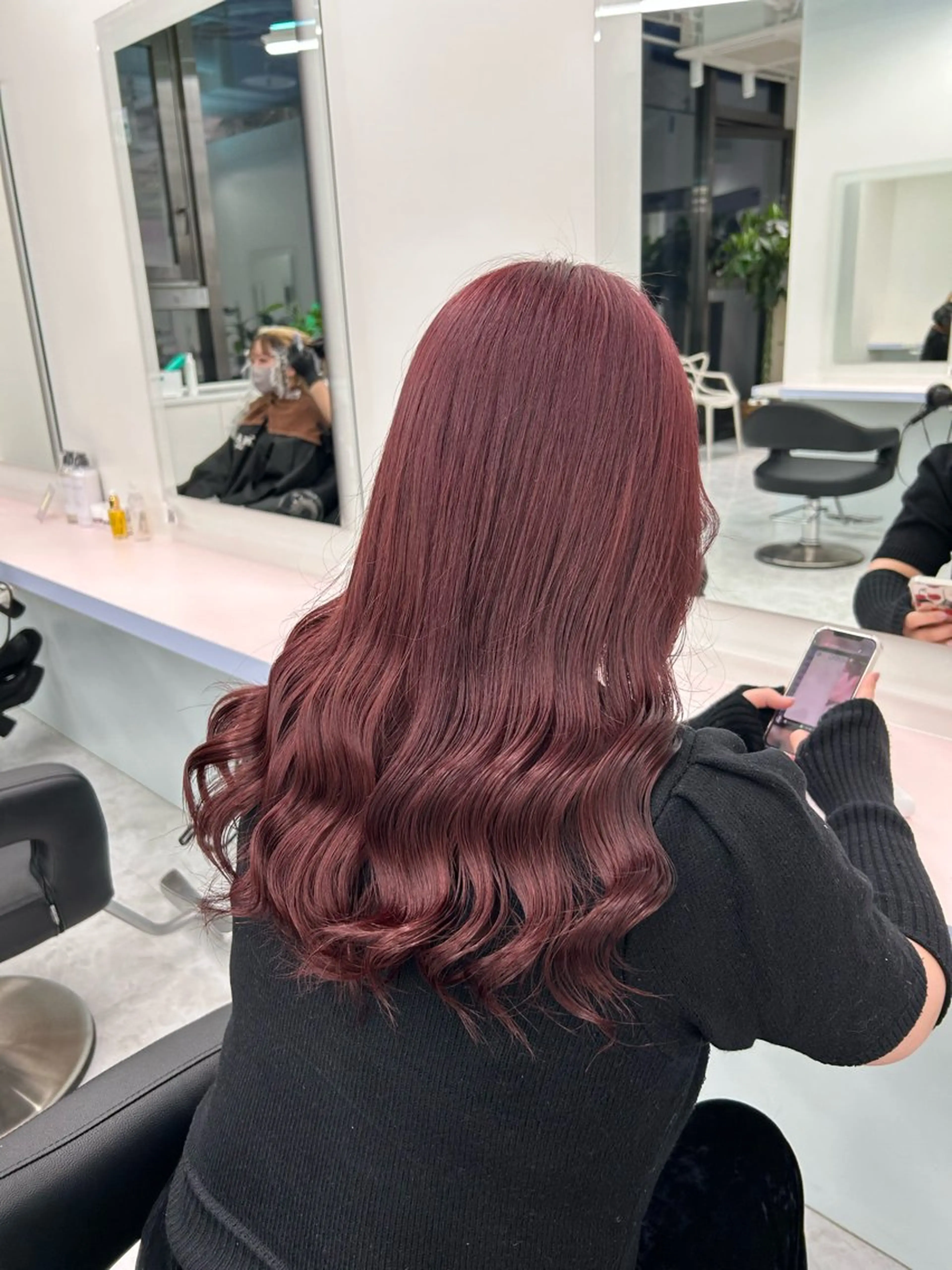 ミディアム 💗爆美女製造機💗 ハイトーン-髪質改善のヘアスタイル