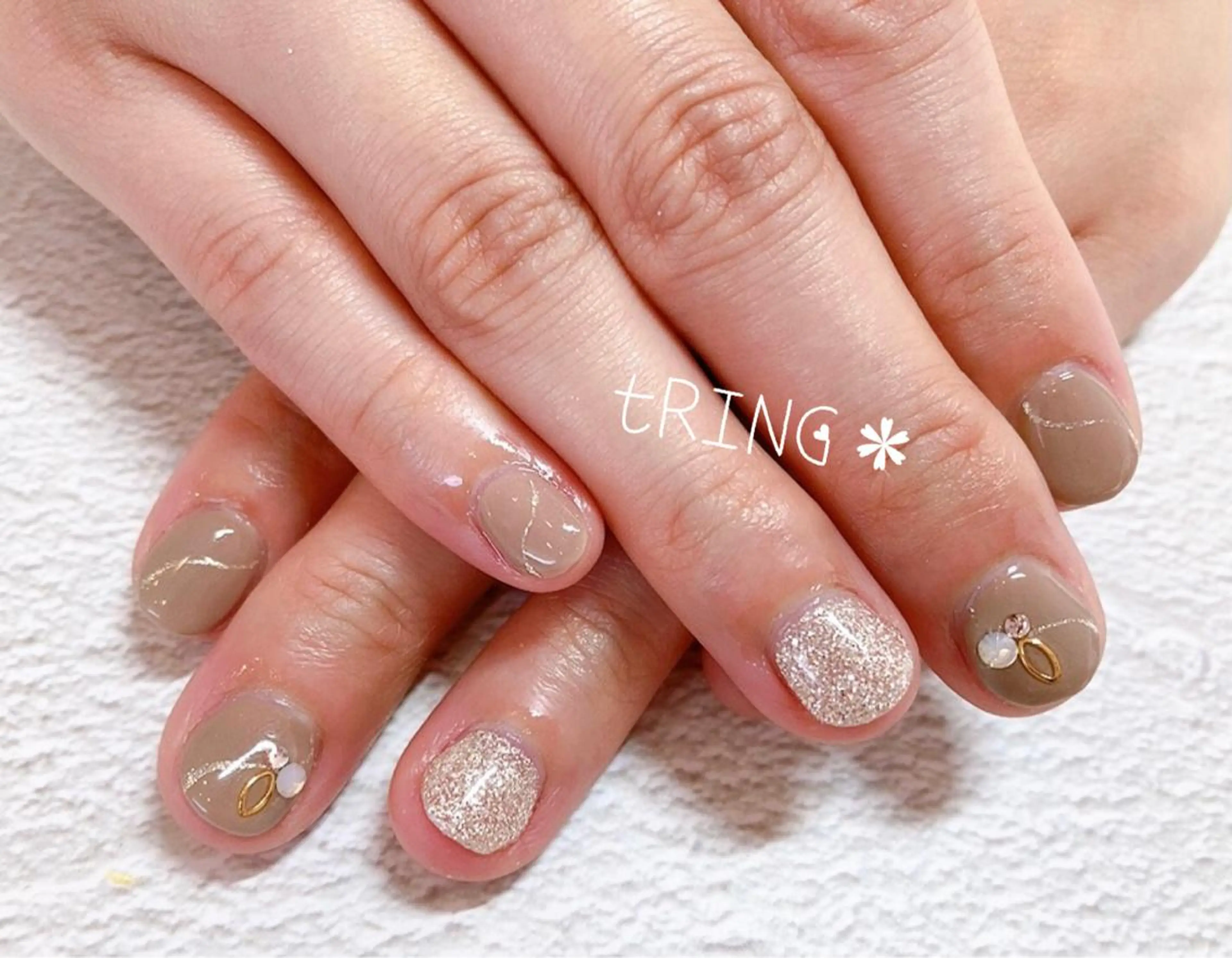 ネイル tRING＊ しいの木台のネイルデザイン