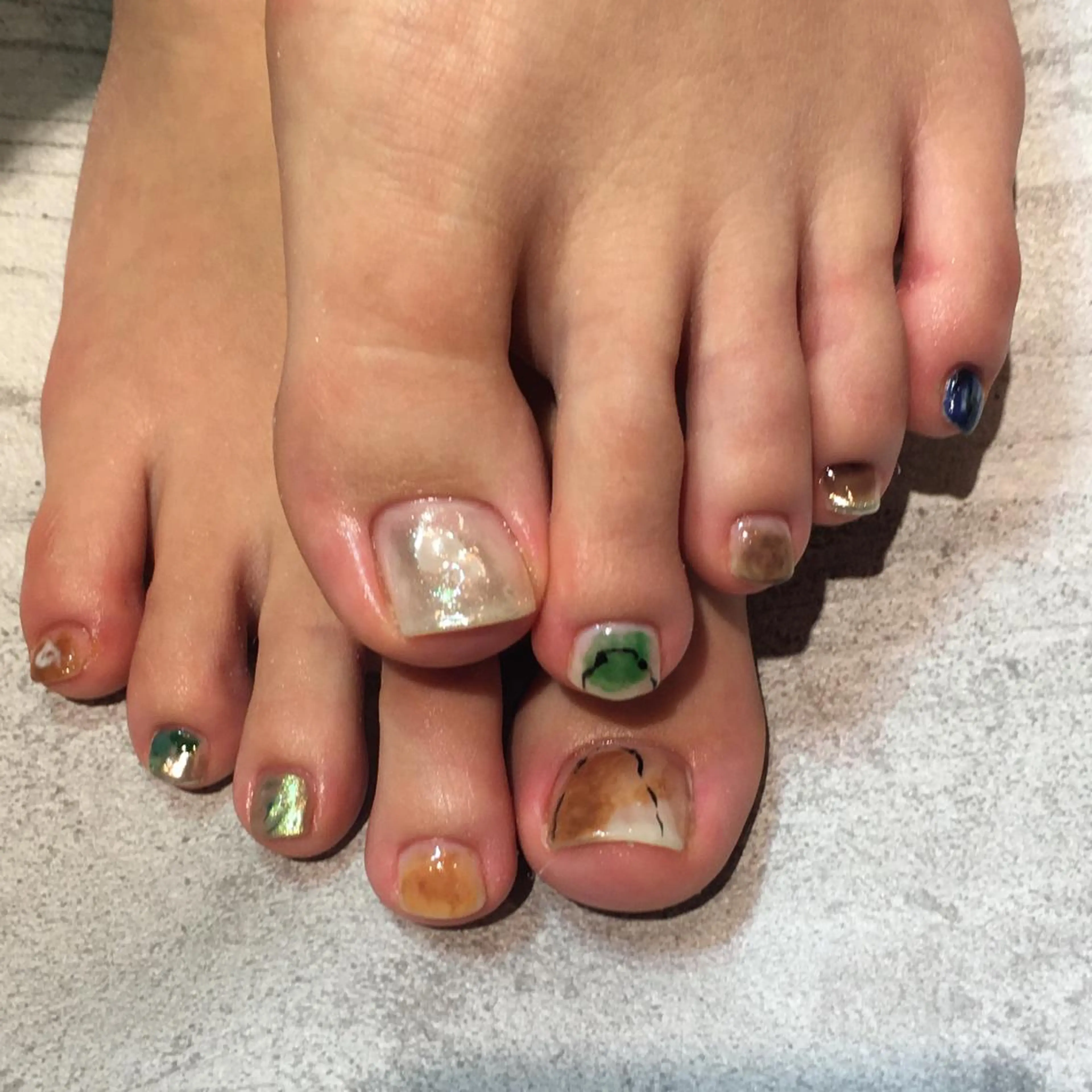 ネイル 下重 舞のネイルデザイン