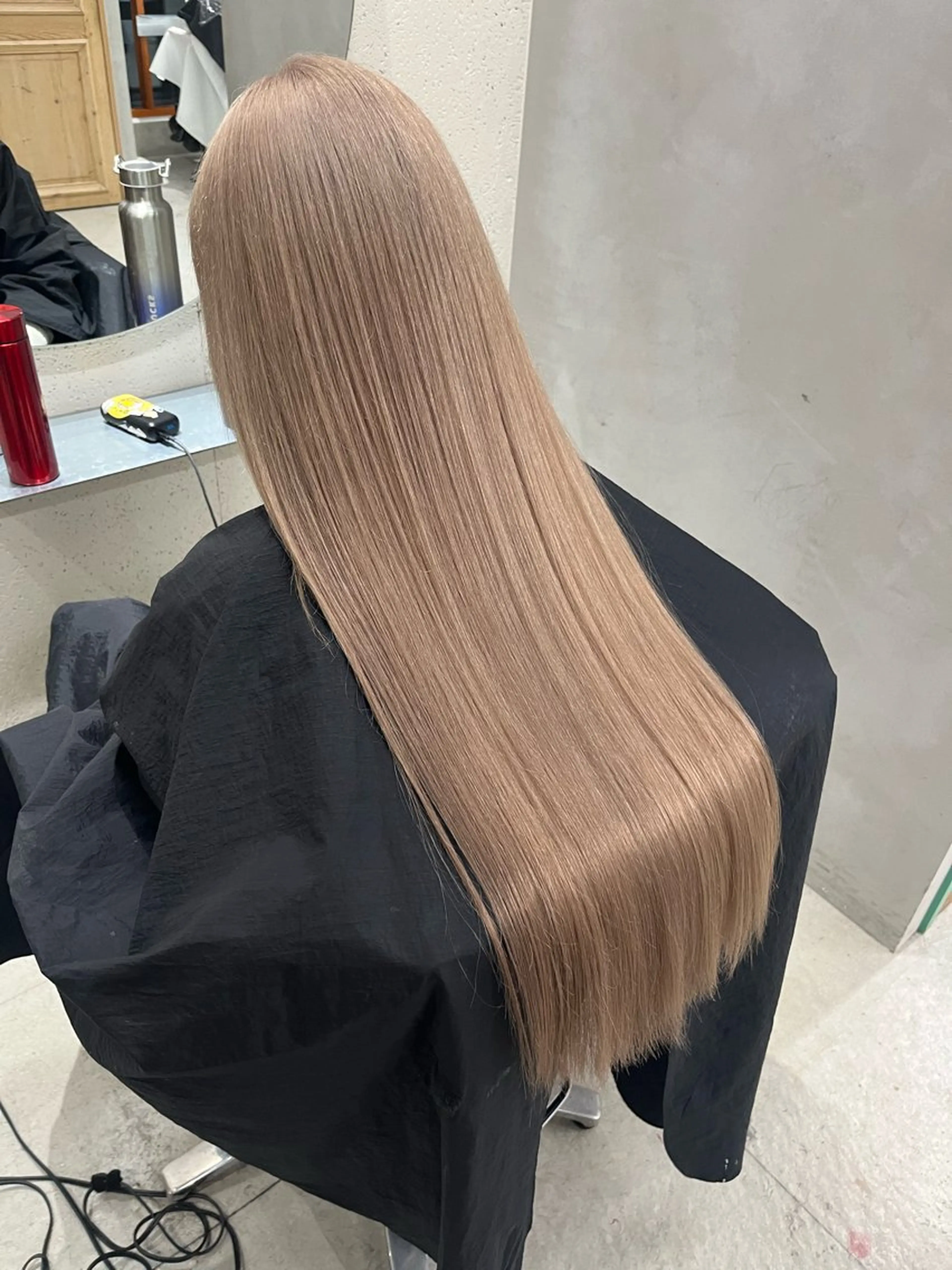 ロング カラー ヘアアレンジ ヘアカラー 高島 凜のヘアスタイル
