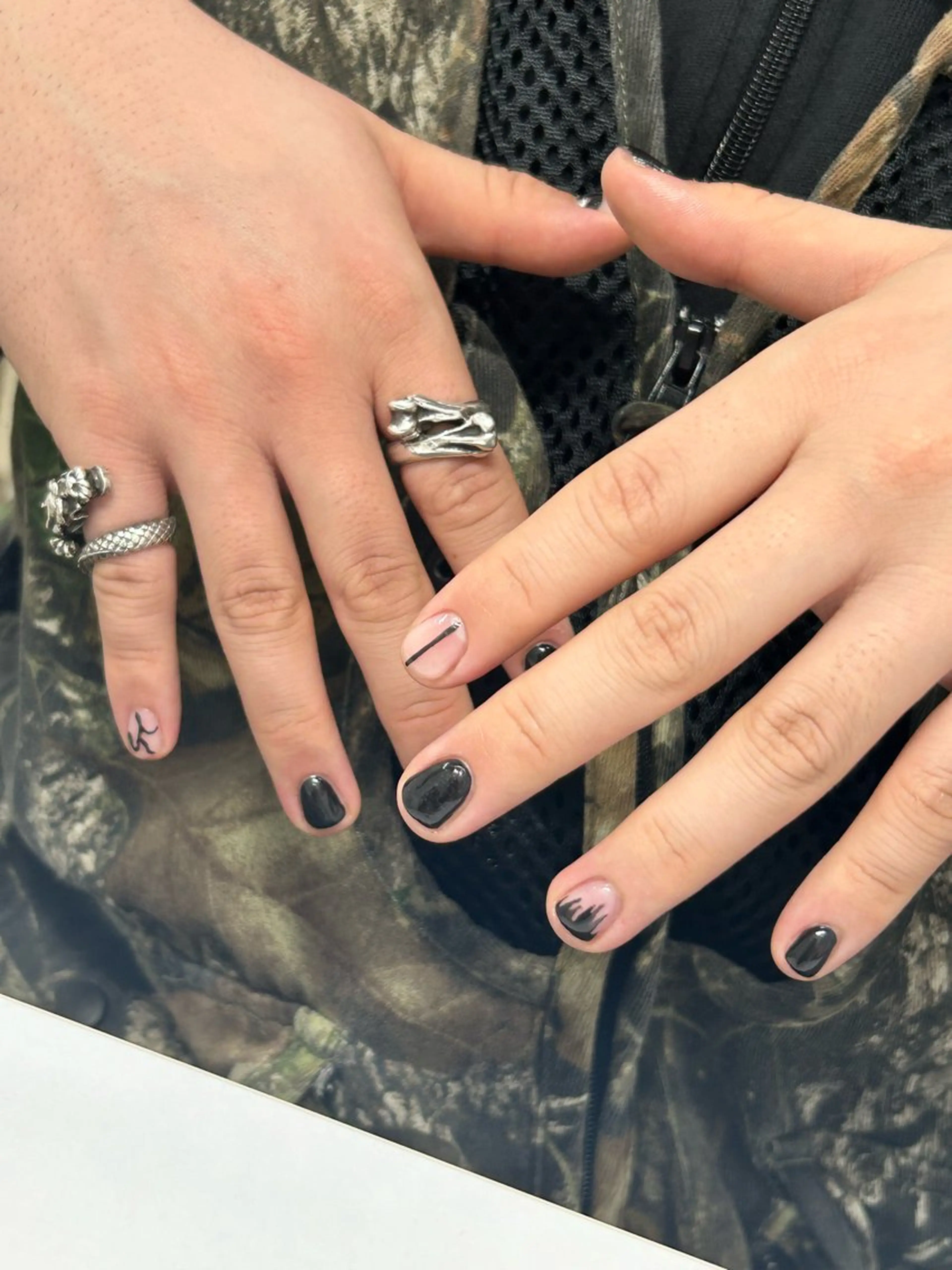 ネイル ハンドネイル プライベートネイルサロンone nail所属・one nail 【カラフル/個性派】のネイルデザイン