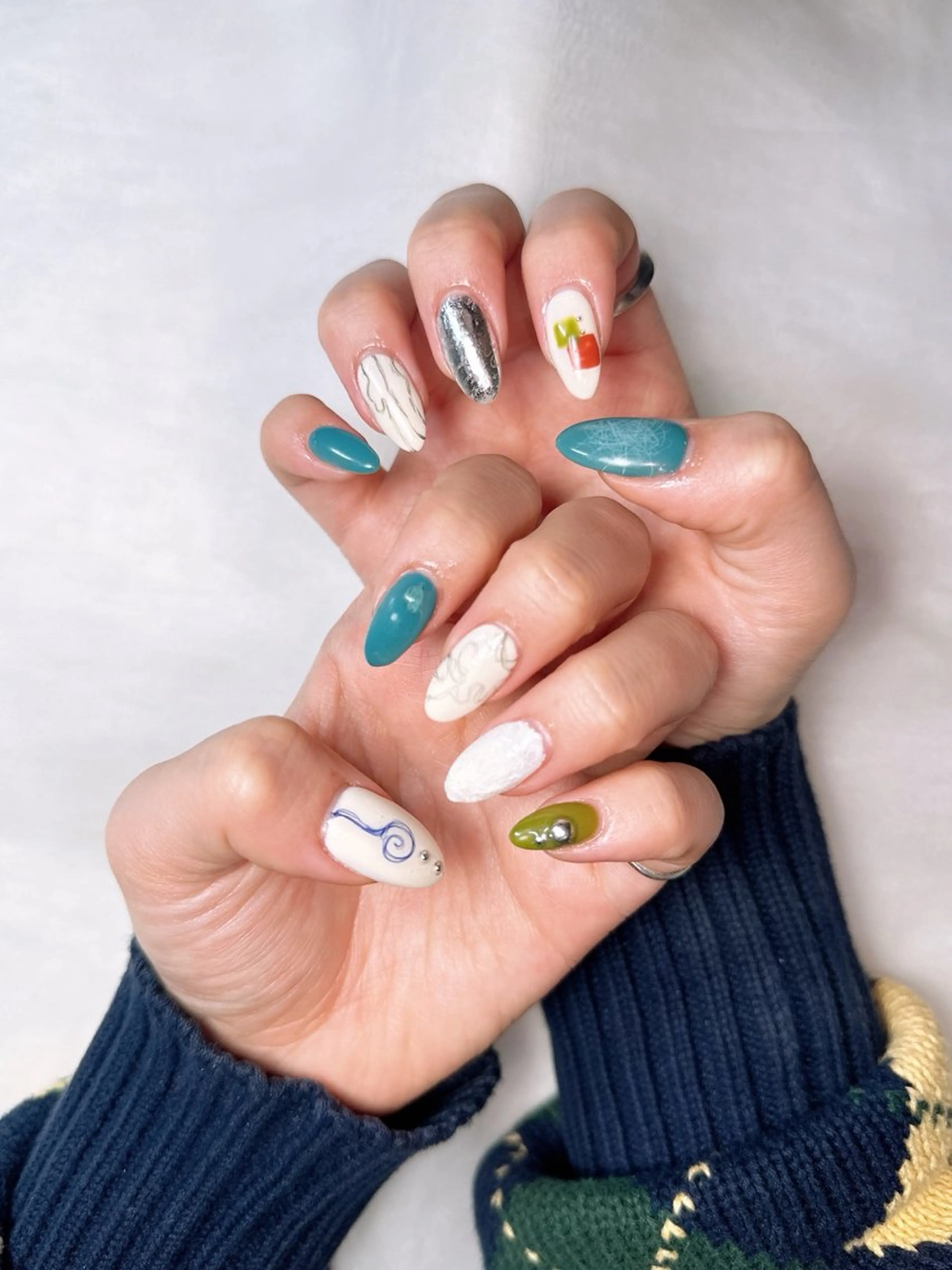 ネイル ハンドネイル うにゃねいる🌷 Mayaのネイルデザイン