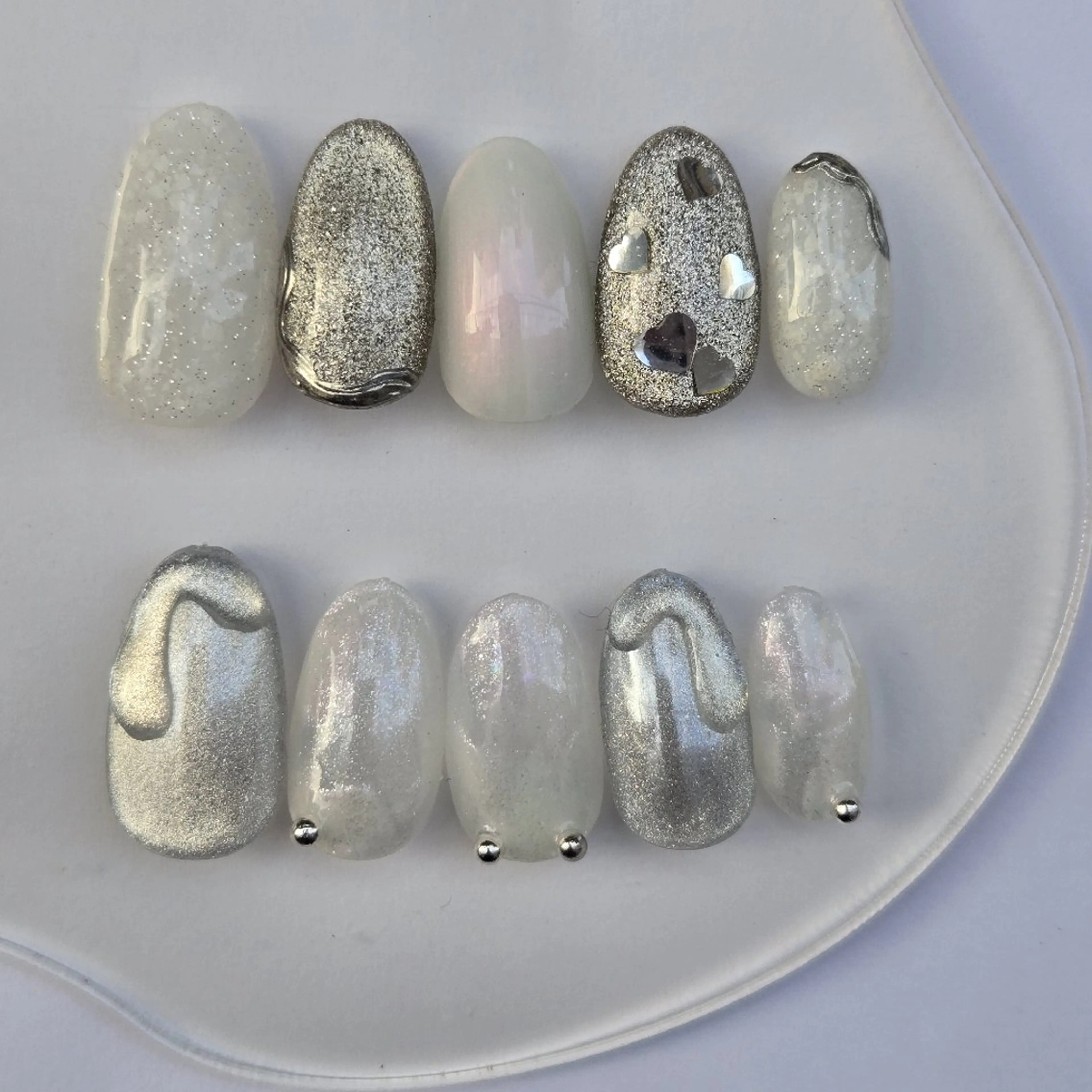 ネイル ジェルネイル ニュアンスネイル パラジェル ブライダルネイル eknail所属・ek nailのネイルデザイン