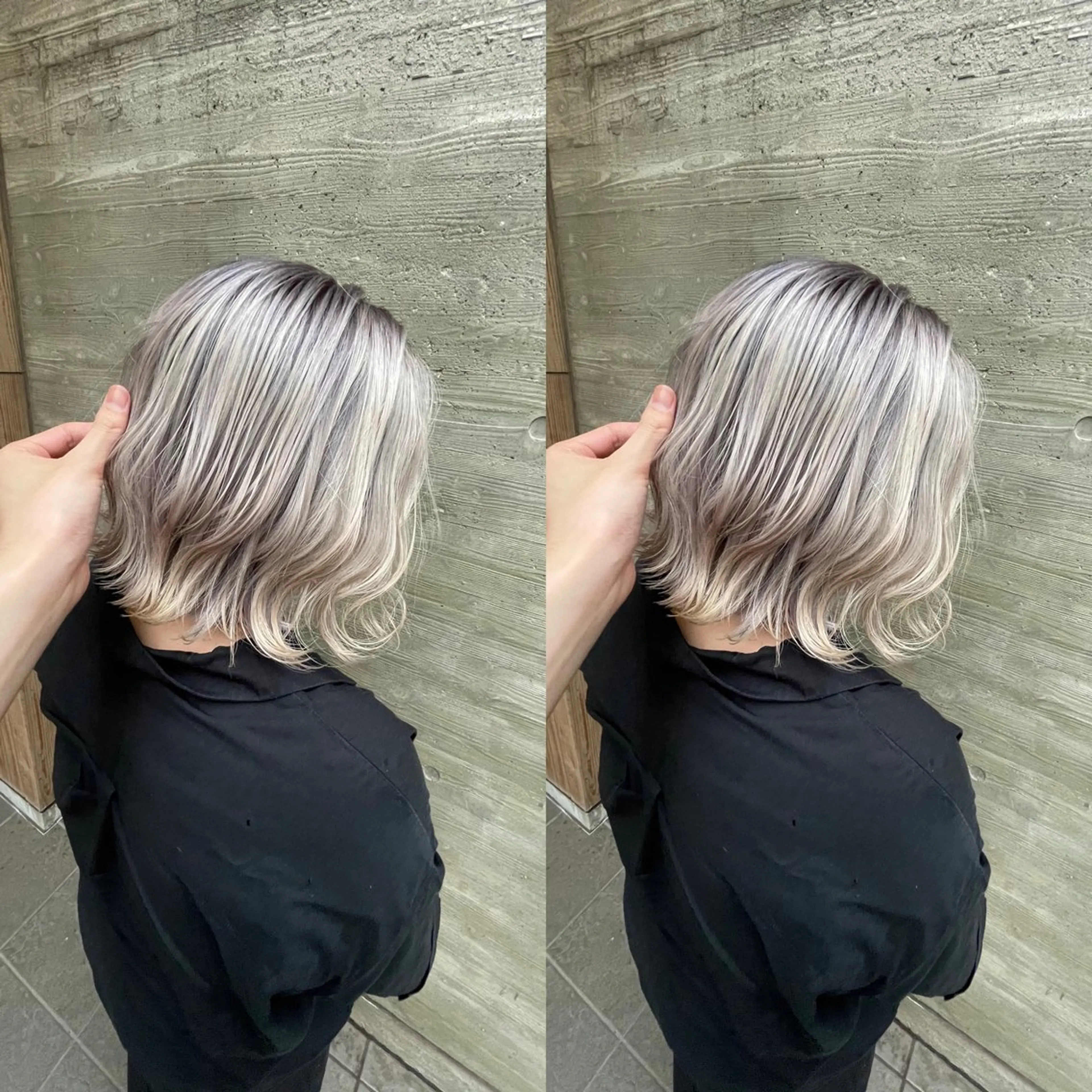 ショート カラー ブリーチ ケアブリーチ デザインカラー イヤリングカラー ハイトーンカラー カット ヘアカラー トリートメント オージュアソムリエ DAIKI⭐️のヘアスタイル