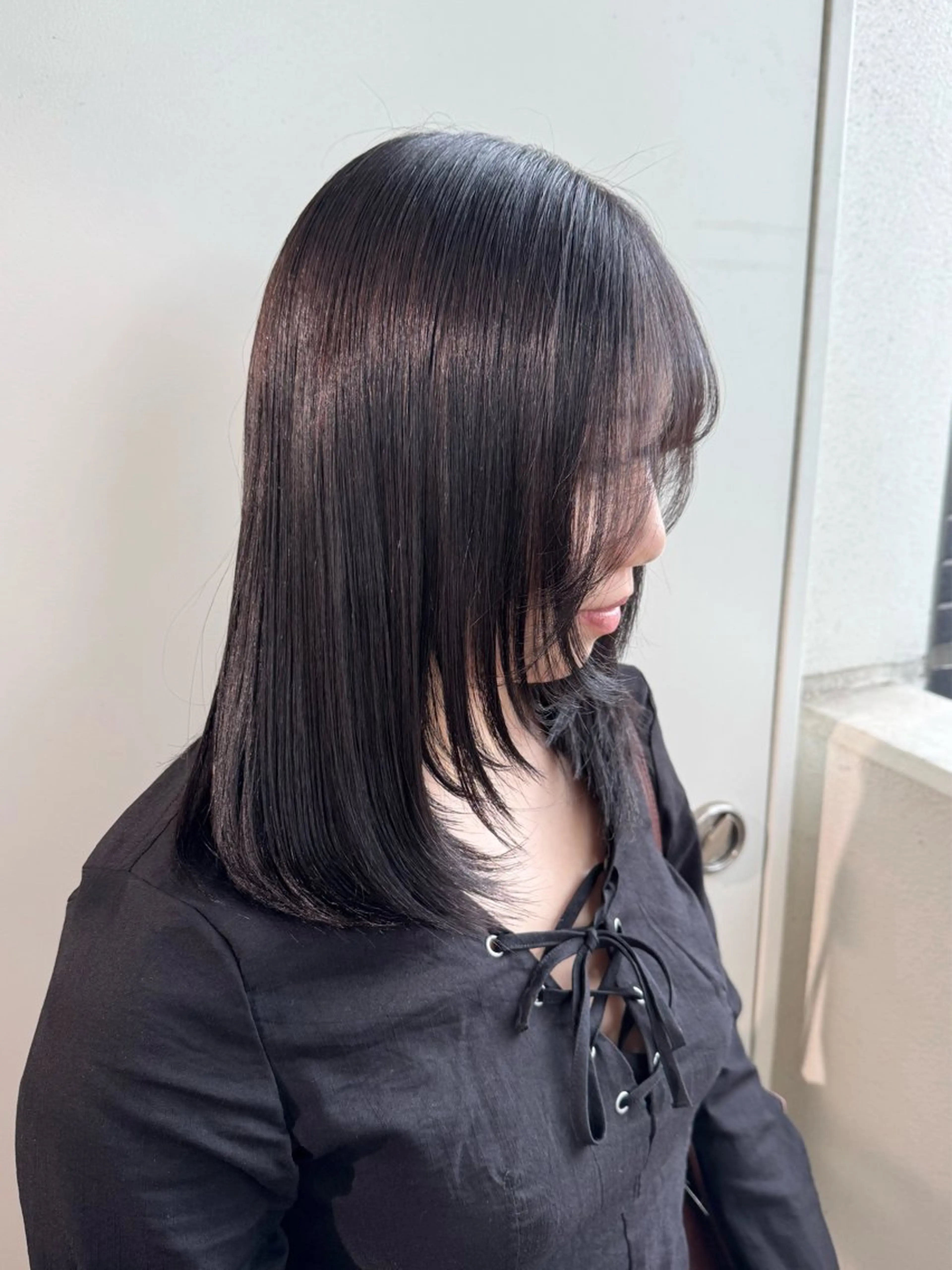 セミロング カラー パーマ 縮毛矯正/艶髪カラー /パーマ/ひふみ🌱のヘアスタイル