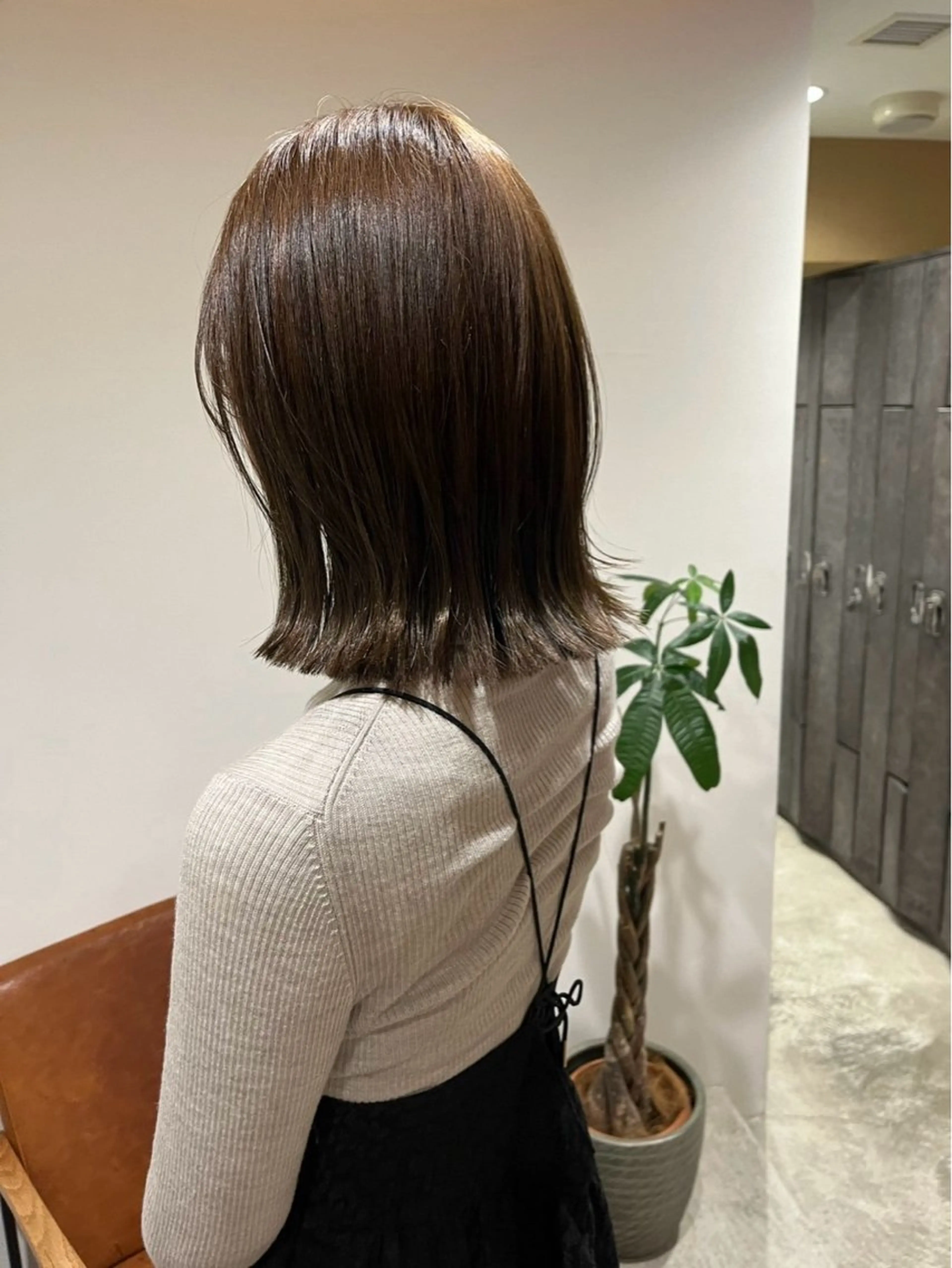 セミロング カット 梅田美容室/カット /Maoのヘアスタイル