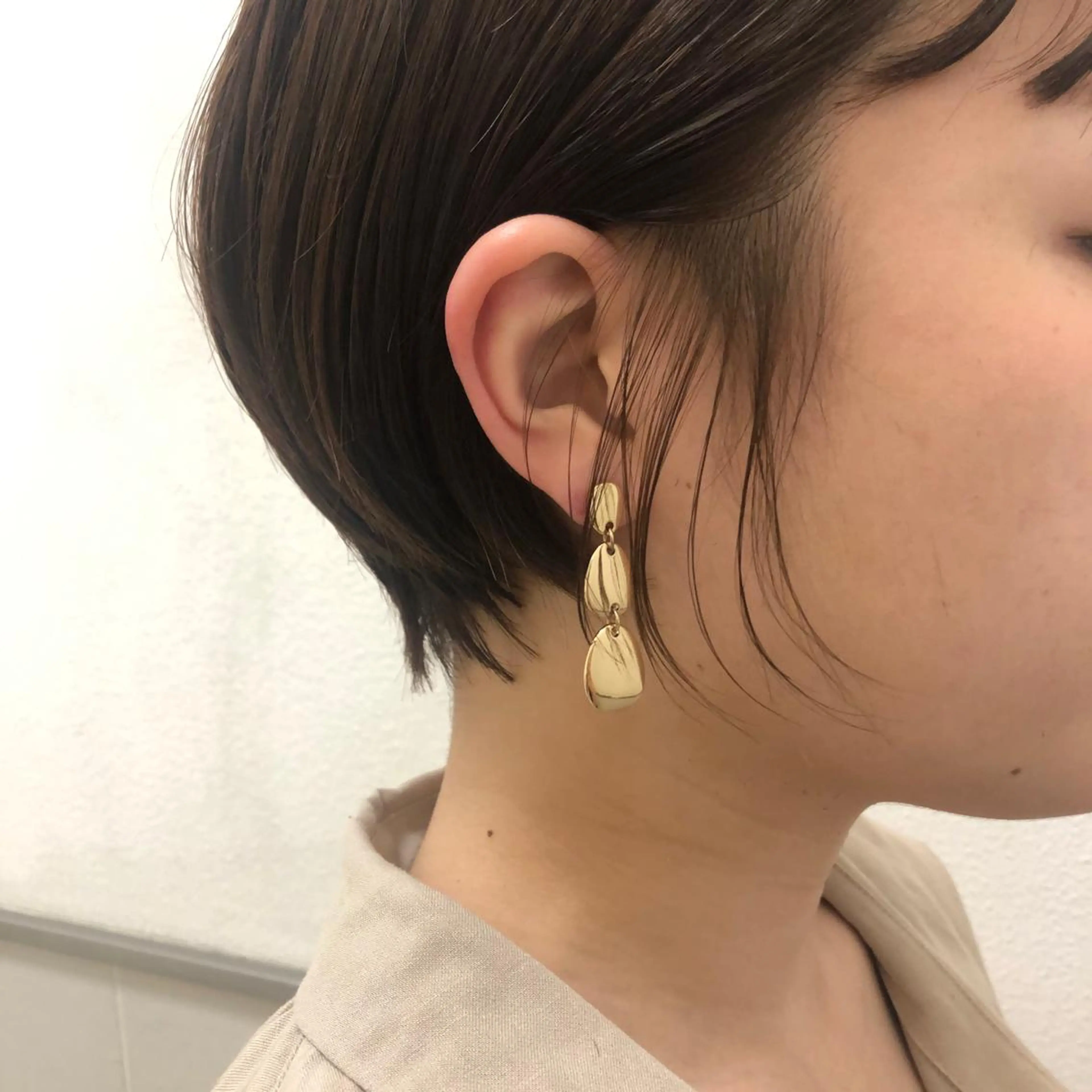 ショート カラー ハンサムショート ショートヘア 細川 夕利亜のヘアスタイル