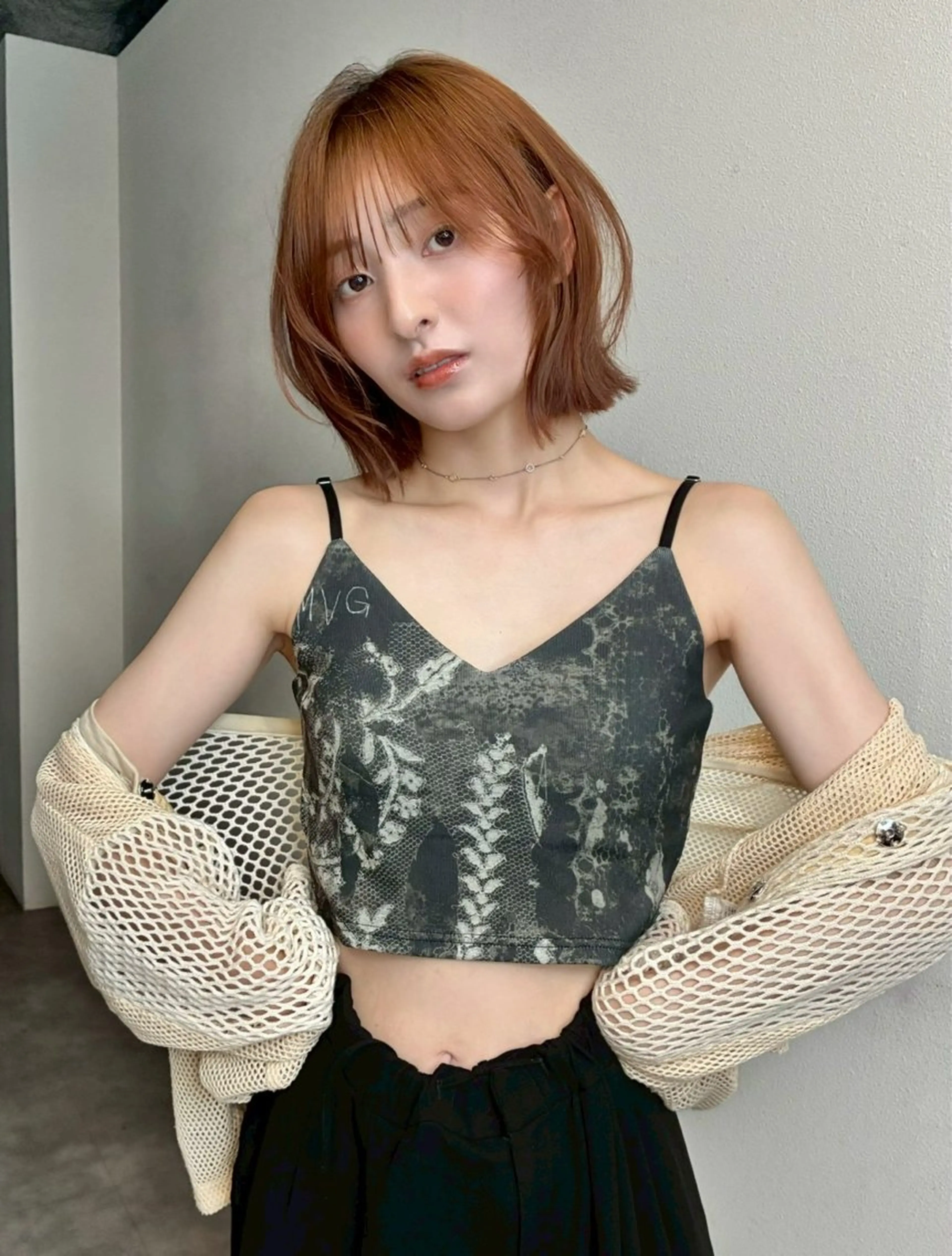 ミディアム 🩵縮毛矯正 /🫧harukaのヘアスタイル