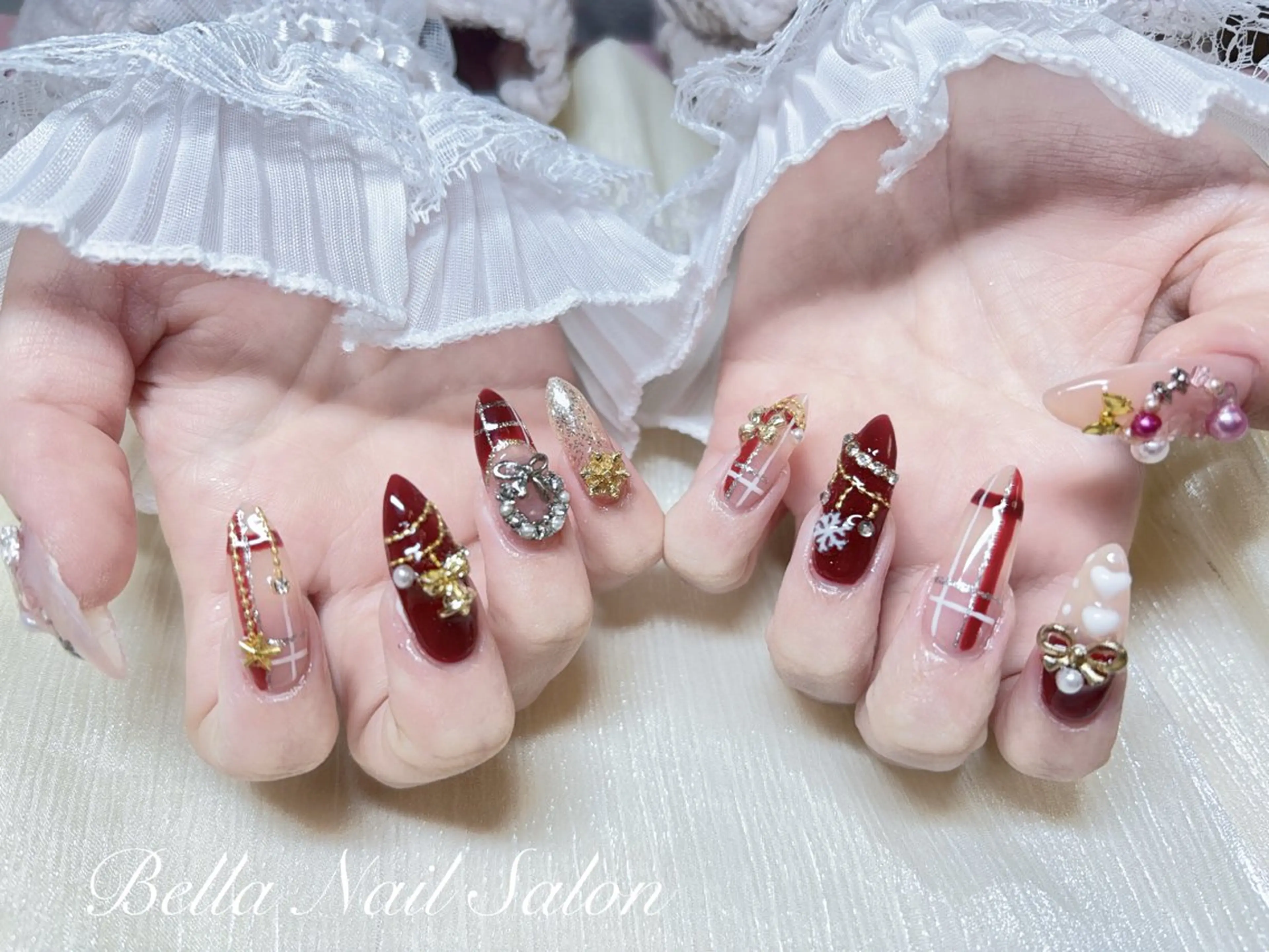 ネイル ハンドネイル Bella Nail Salonパラジェルのネイルデザイン