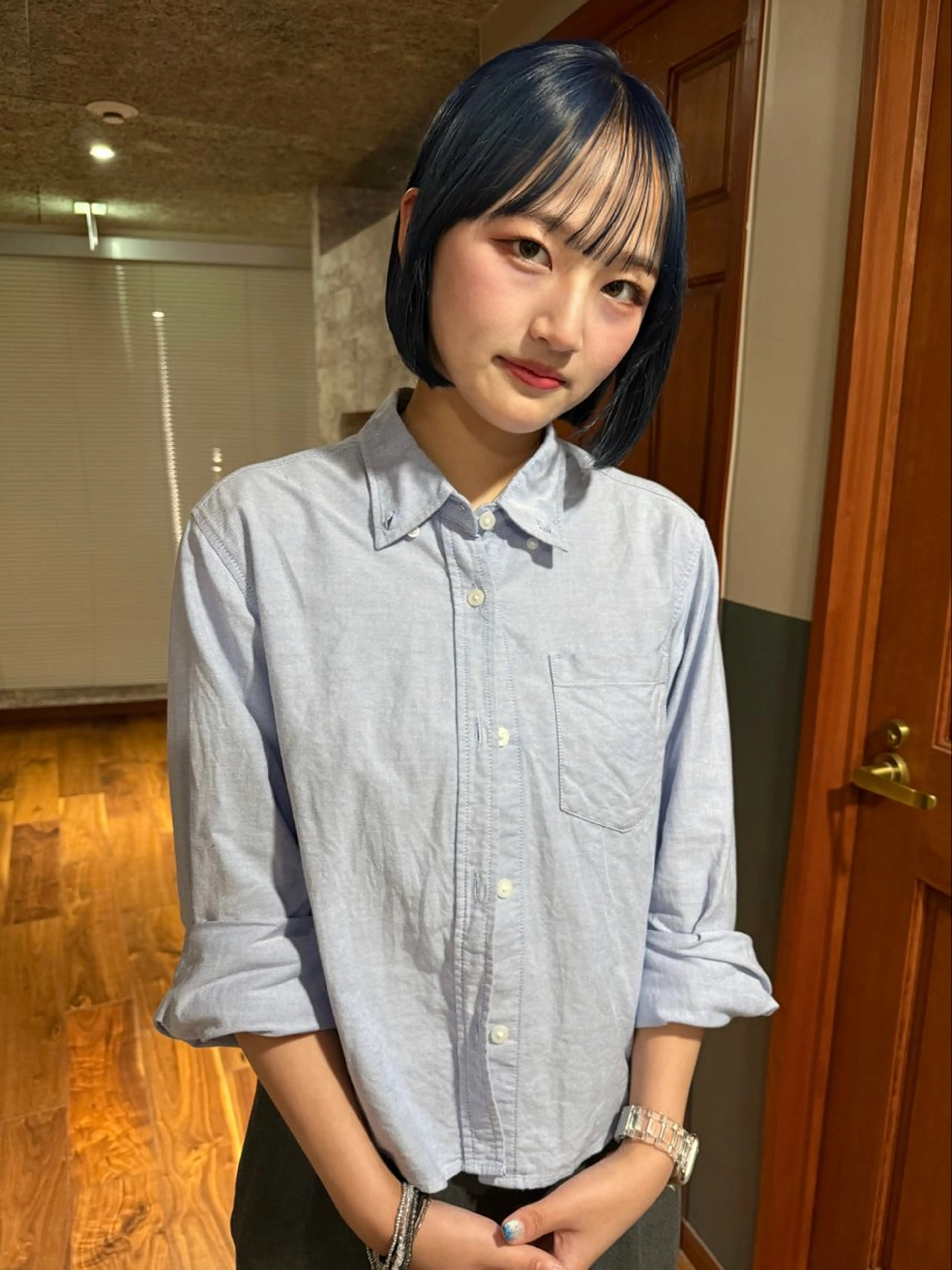 ショート カラー 似合わせカット カット ヘアカラー トリートメント mai / linoah˚✧のヘアスタイル