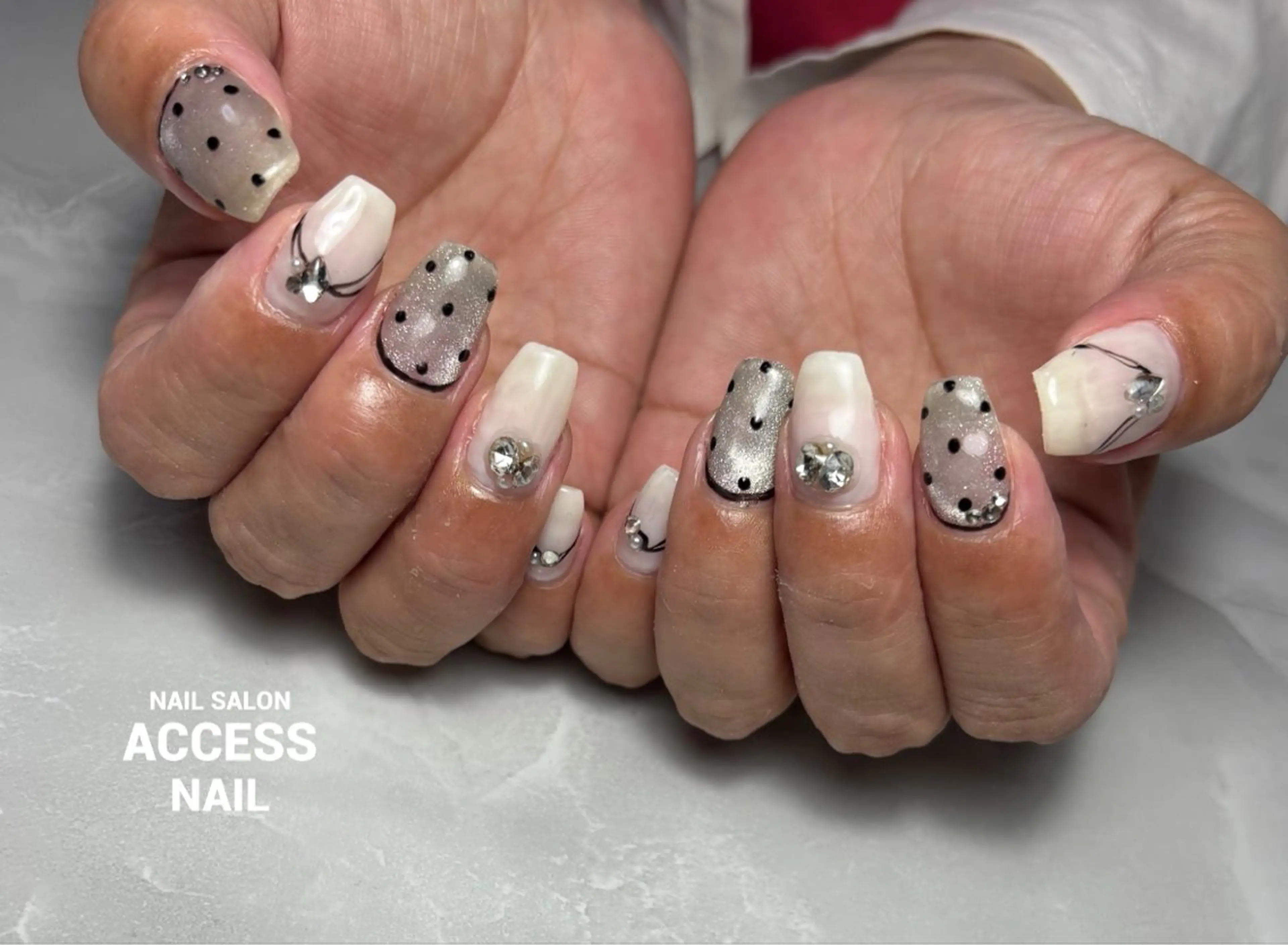 ネイル access nailのネイルデザイン