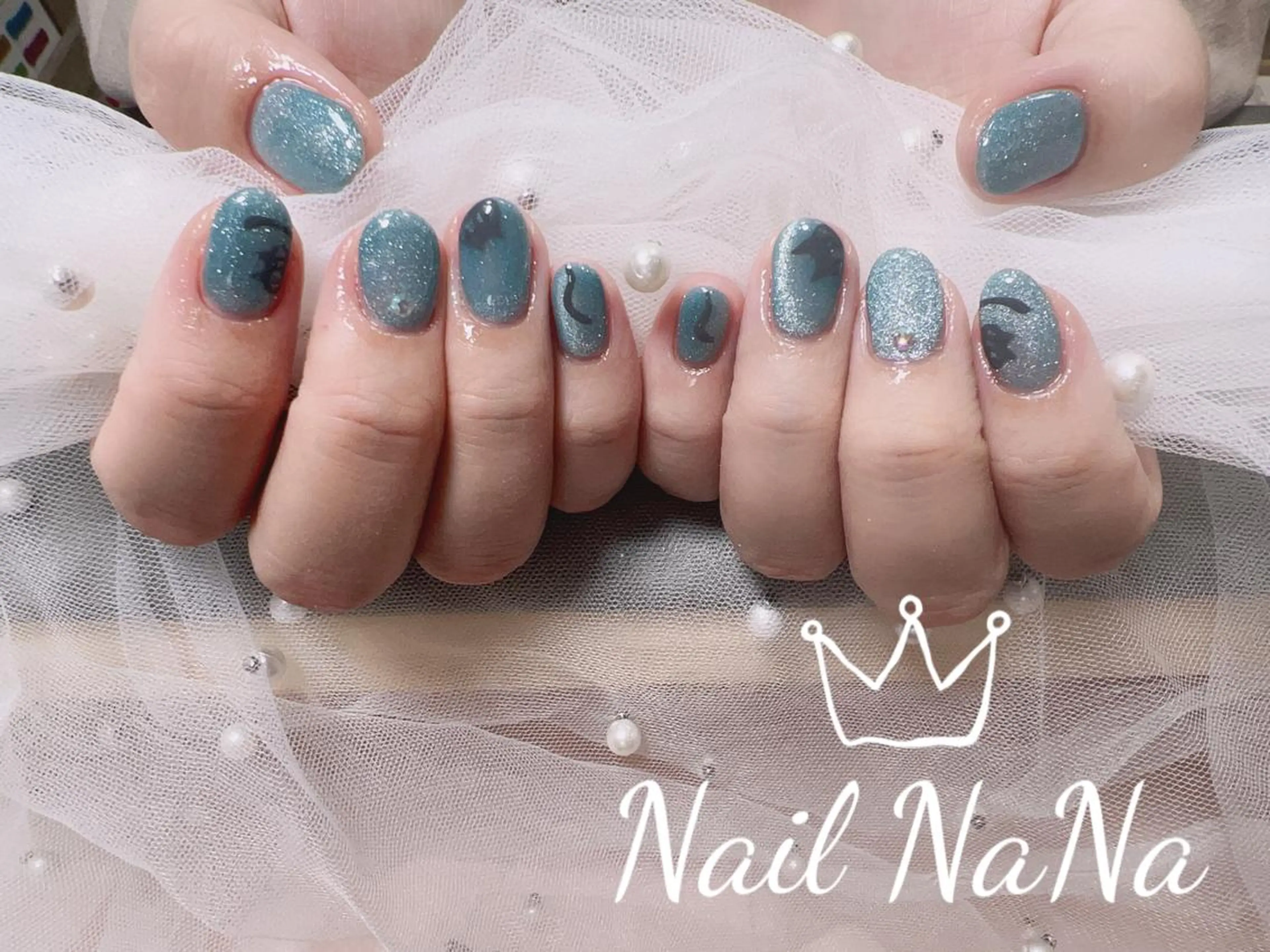 ショート カラー ネイル ハンドネイル Nail NaNaのネイルデザイン