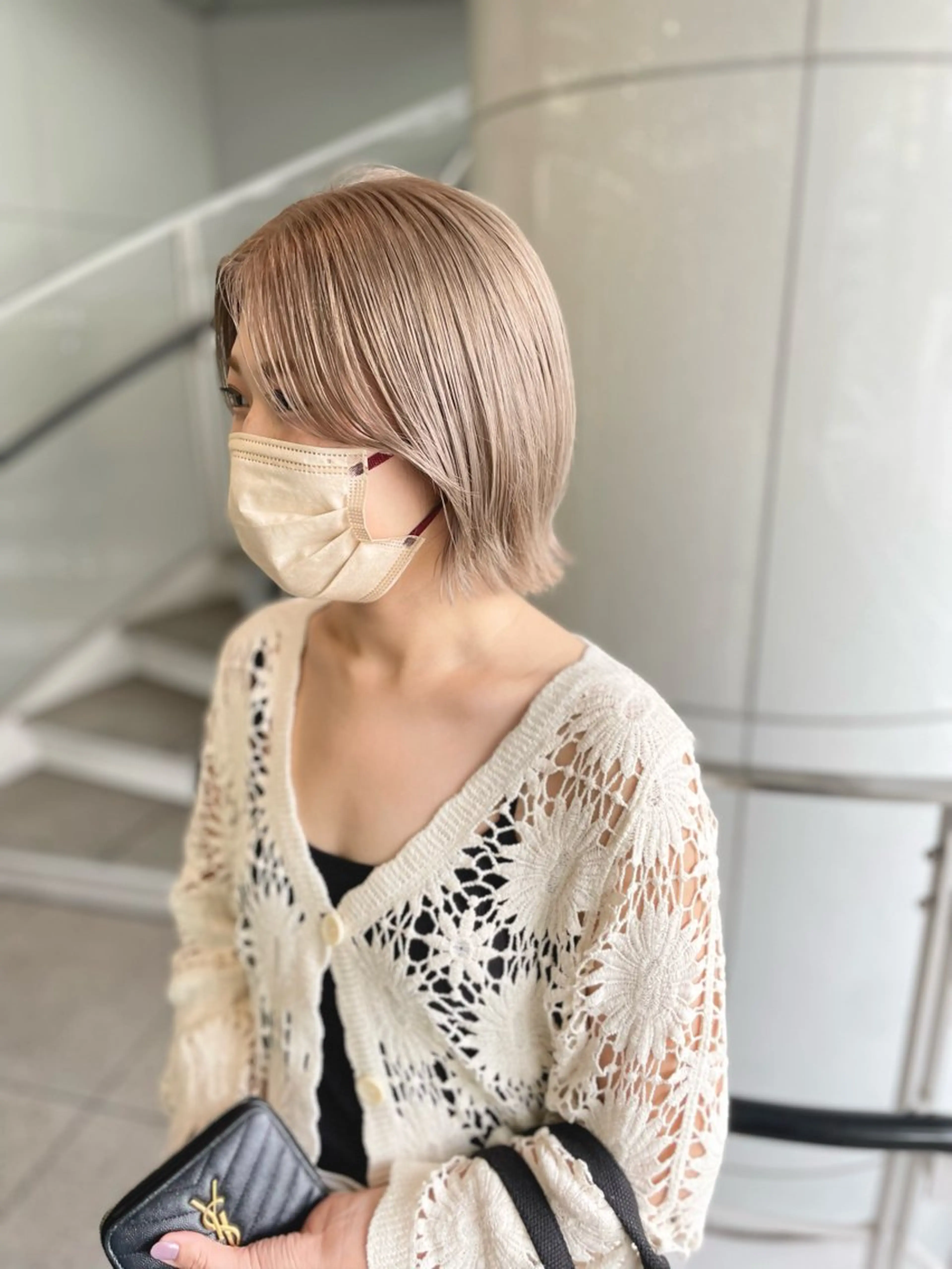 ミディアム カラー kahuli  hair Ulu 「カーフリヘアウル」所属・鎗田 健のヘアスタイル