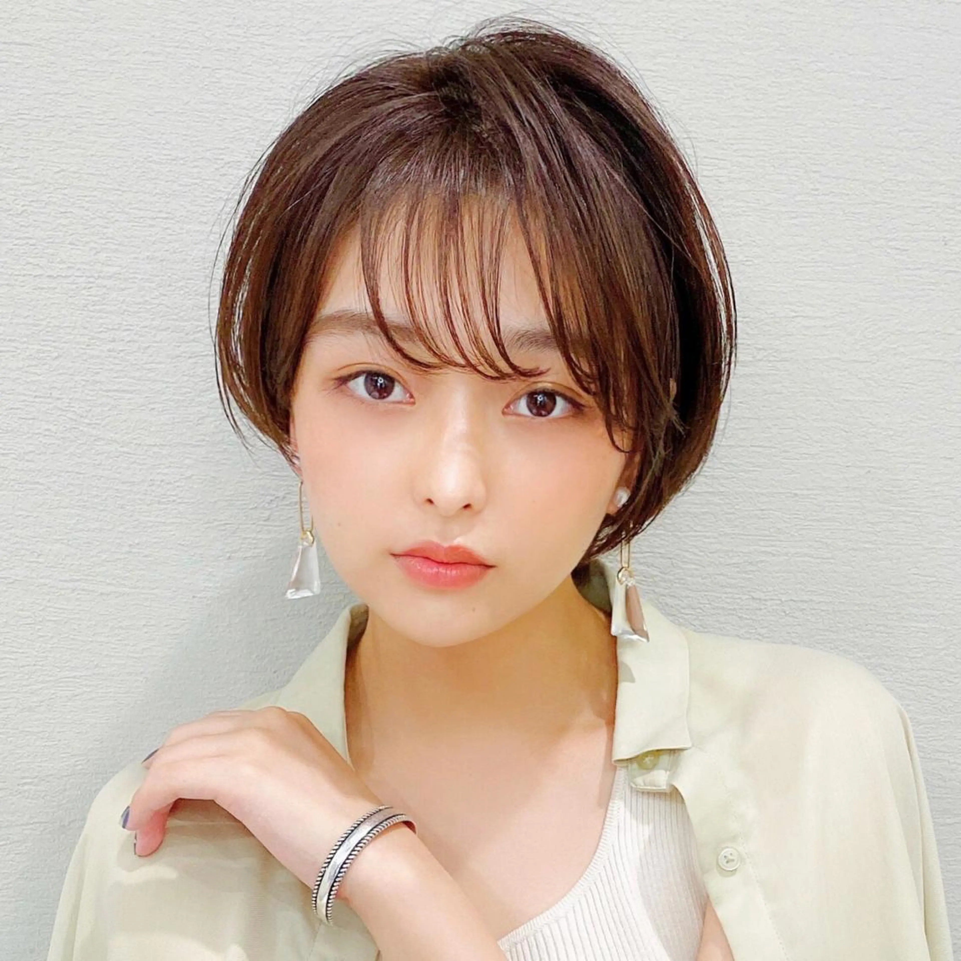 ショート カラー パーマ ヘアアレンジ キッズ ネイル マツエク・マツパ ショートヘア トリートメント ニュアンスネイル ショートネイル ニュアンスパーマ カット ヘアカラー トリートメント ショートの神✨AFL OAT 井上康平のヘアスタイル