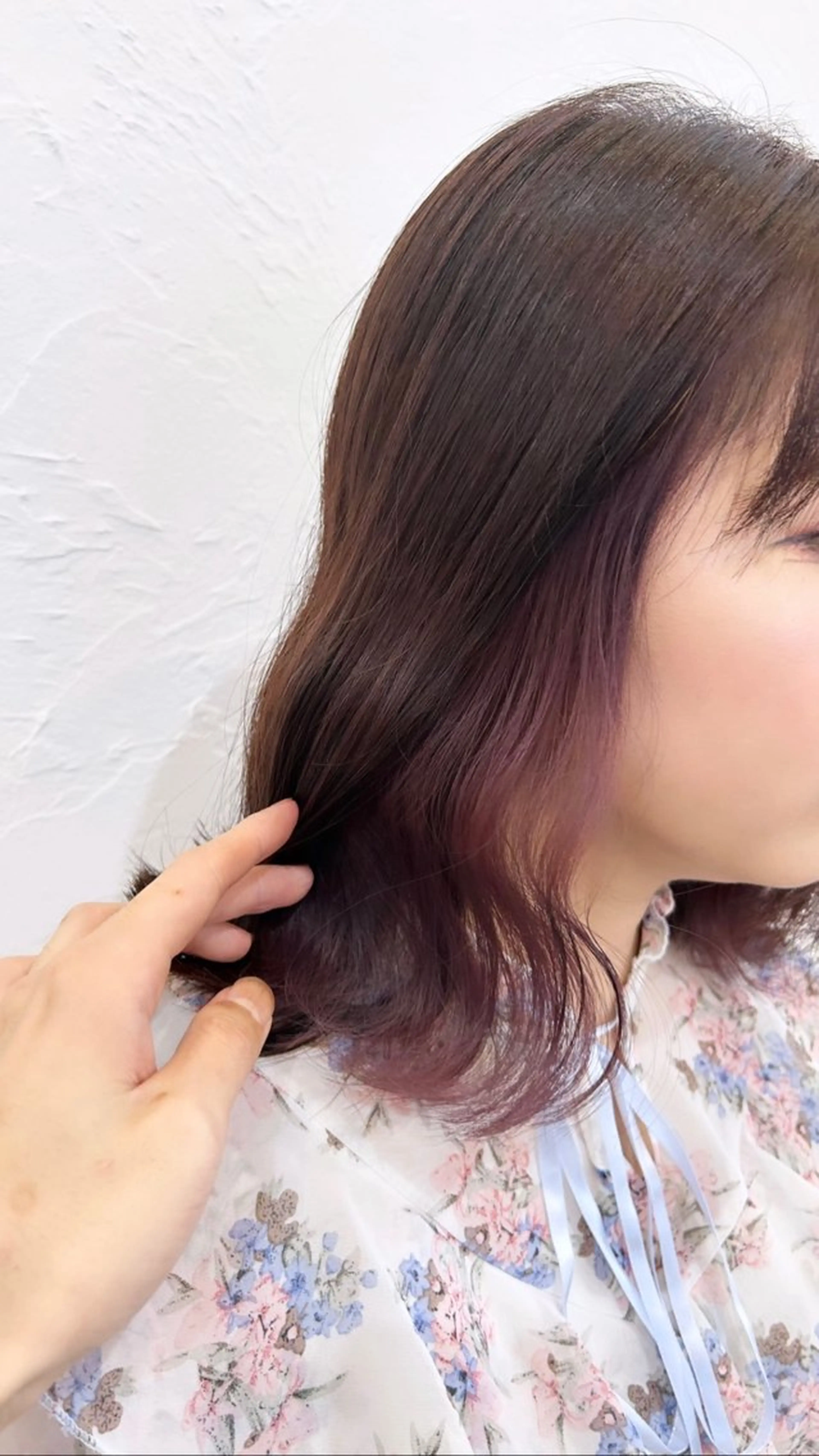 縛って隠せるイヤリングカラー🫧🫧の写真