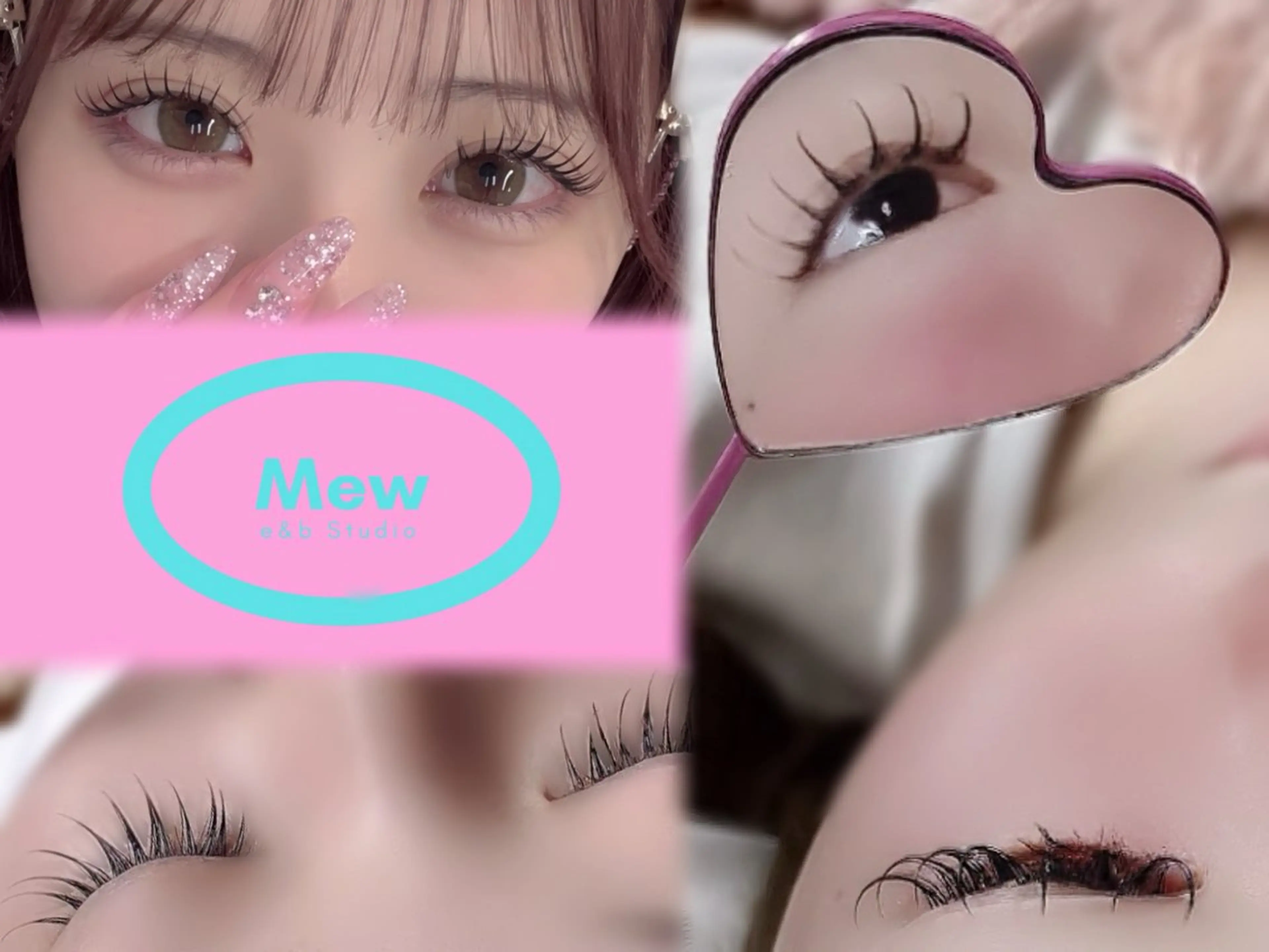 マツエク・マツパ 🎀Mew.e&b studio🐈‍⬛のマツエク・マツパデザイン