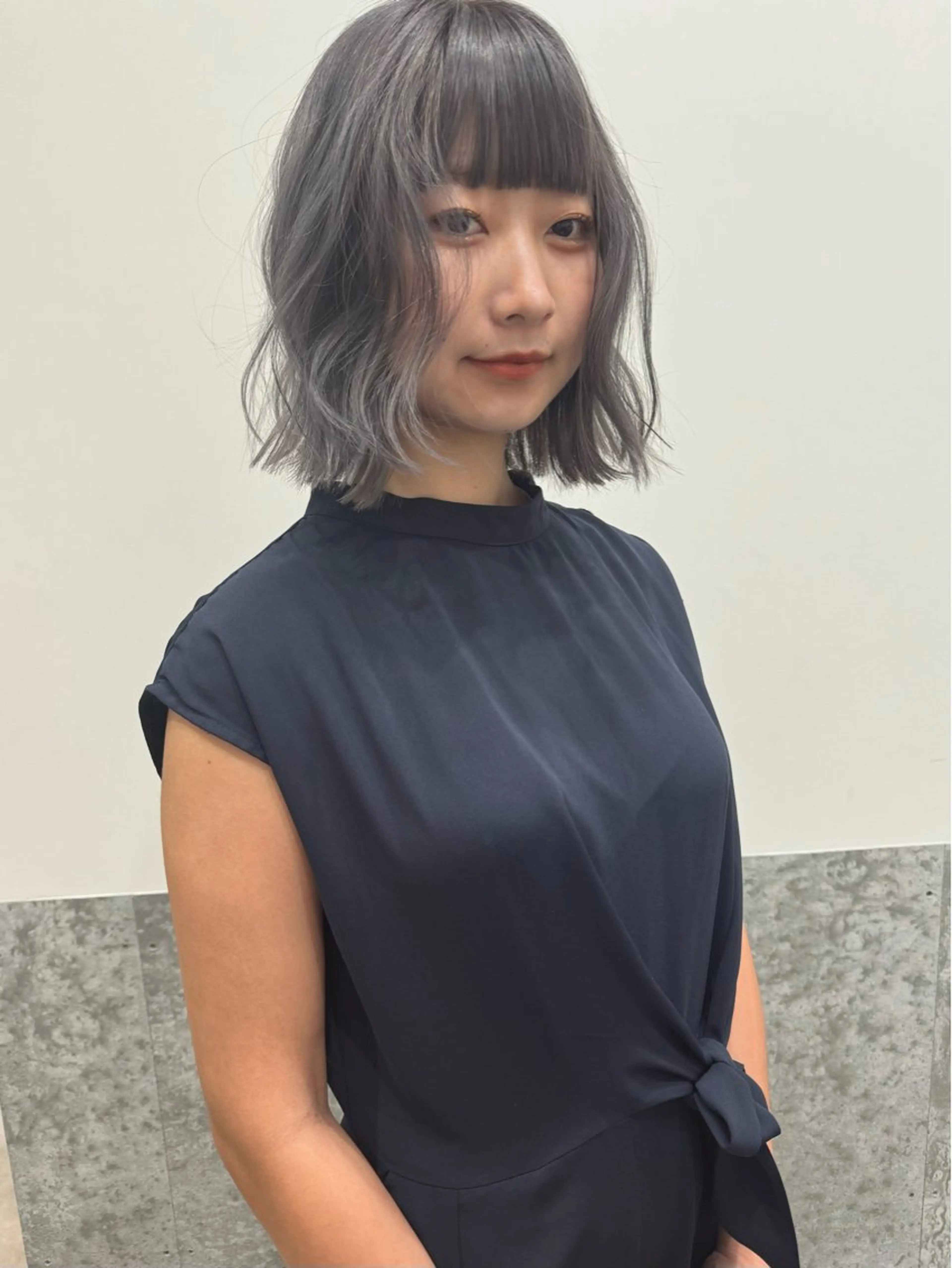 ショート カラー ハイトーンカラー ボブ カット ヘアカラー トリートメント ヘアセット センスをお届けします 大谷将生INFPのヘアスタイル