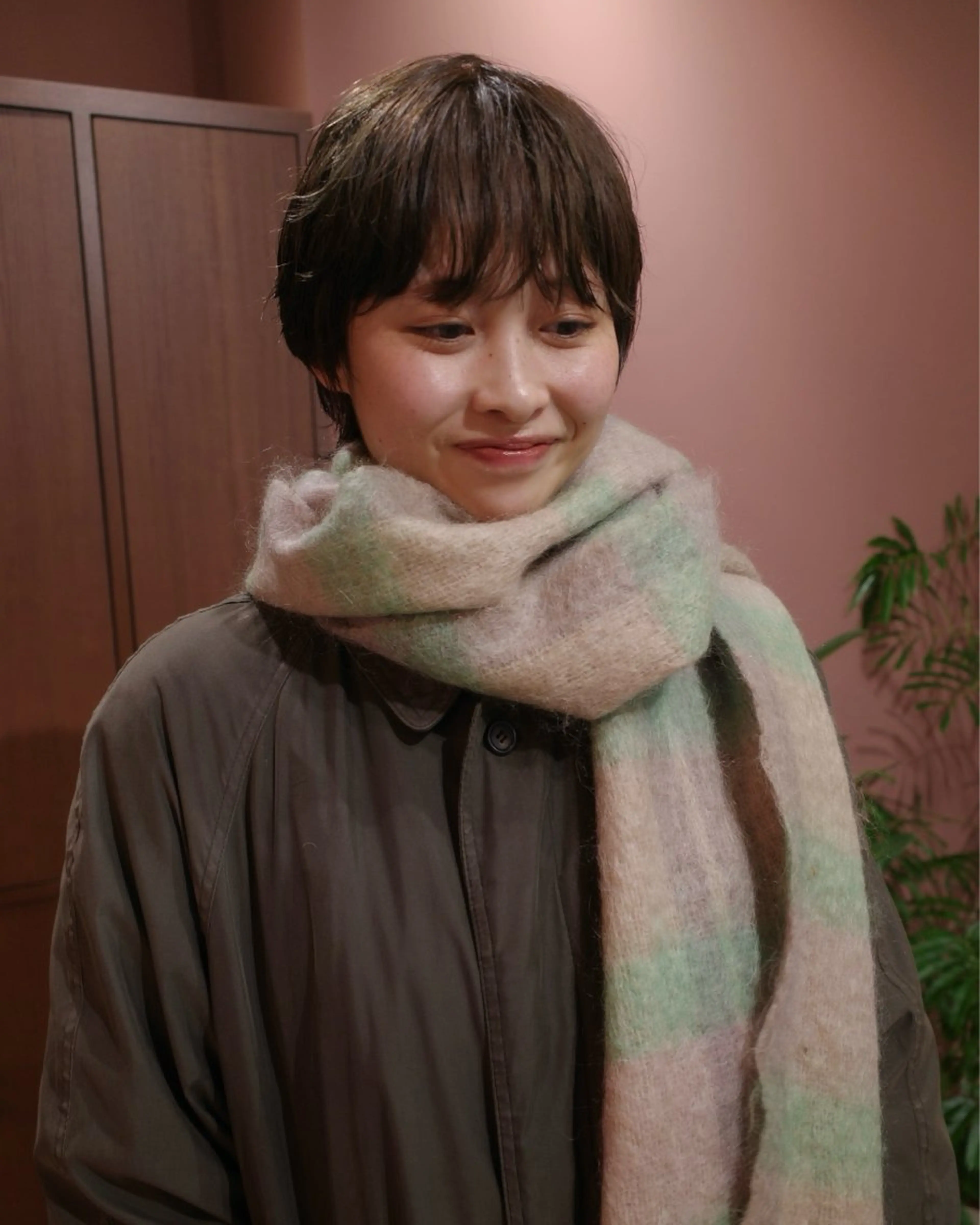 ショート カラー パーマ Piu-所属・古澤 芽依のヘアスタイル