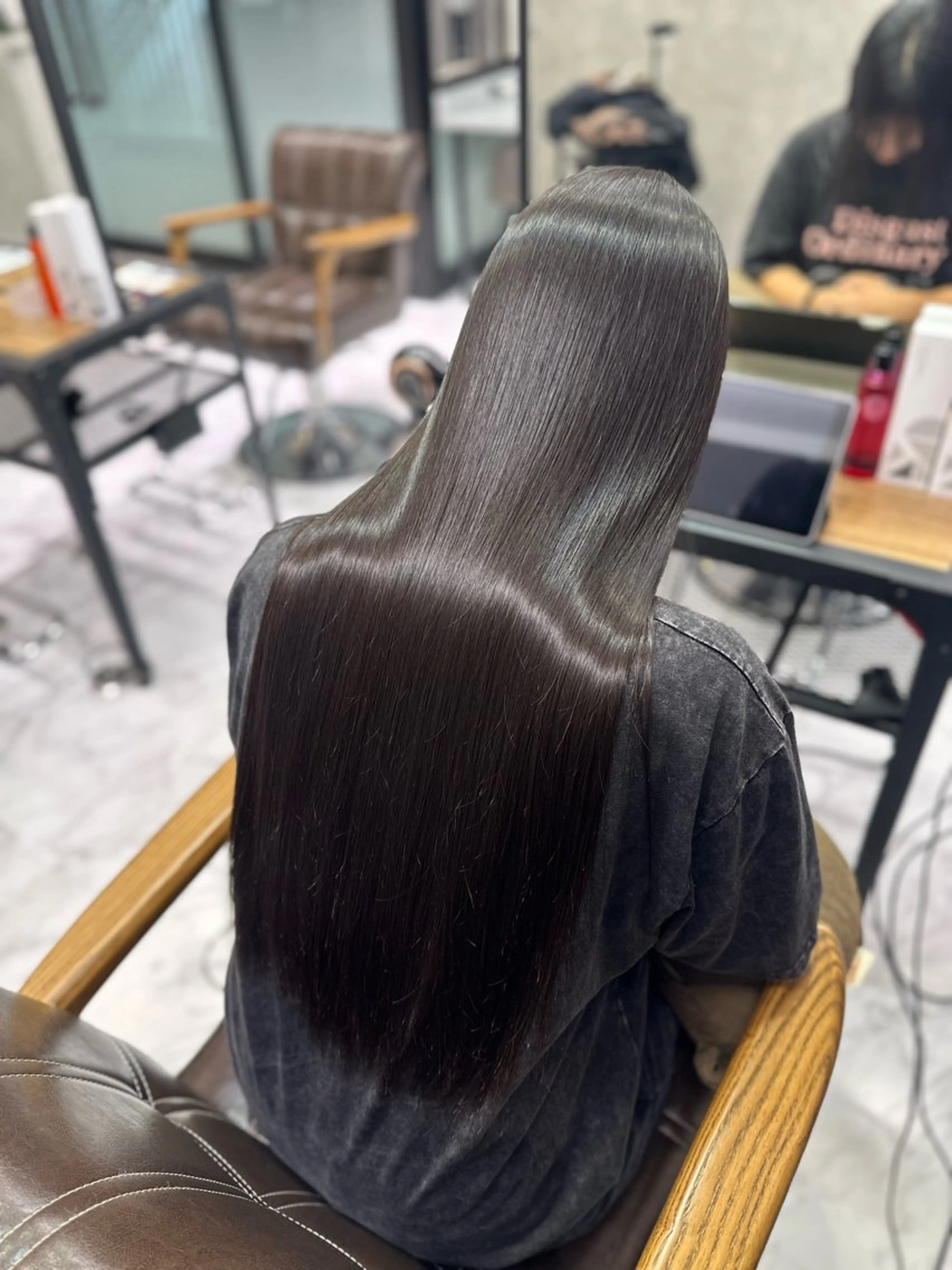 ロング 縮毛矯正 トリートメント RAF TOKYO 2nd所属・美髪矯正/髪質改善/ ヒロムのヘアスタイル