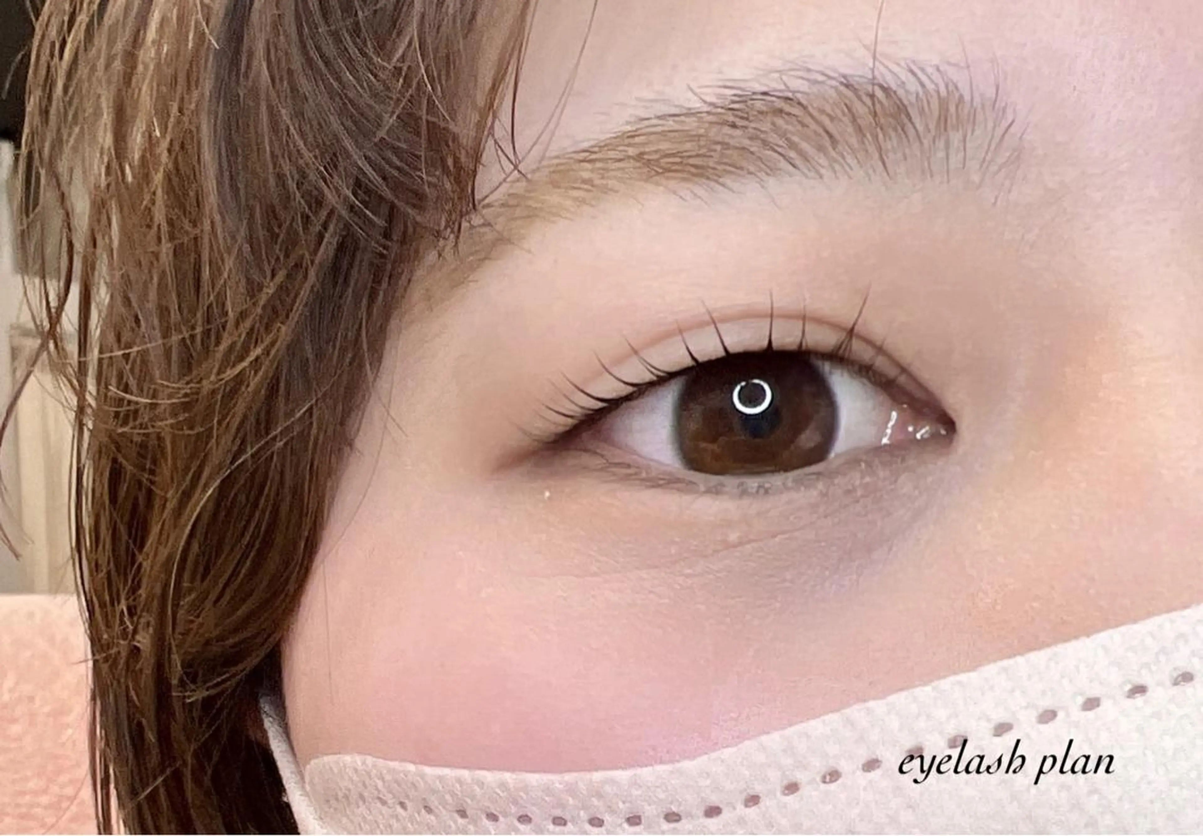 マツエク・マツパ 一重×まつ毛パーマ マツパ eyelash plan api所属・【plan】 kaoriのマツエク・マツパデザイン