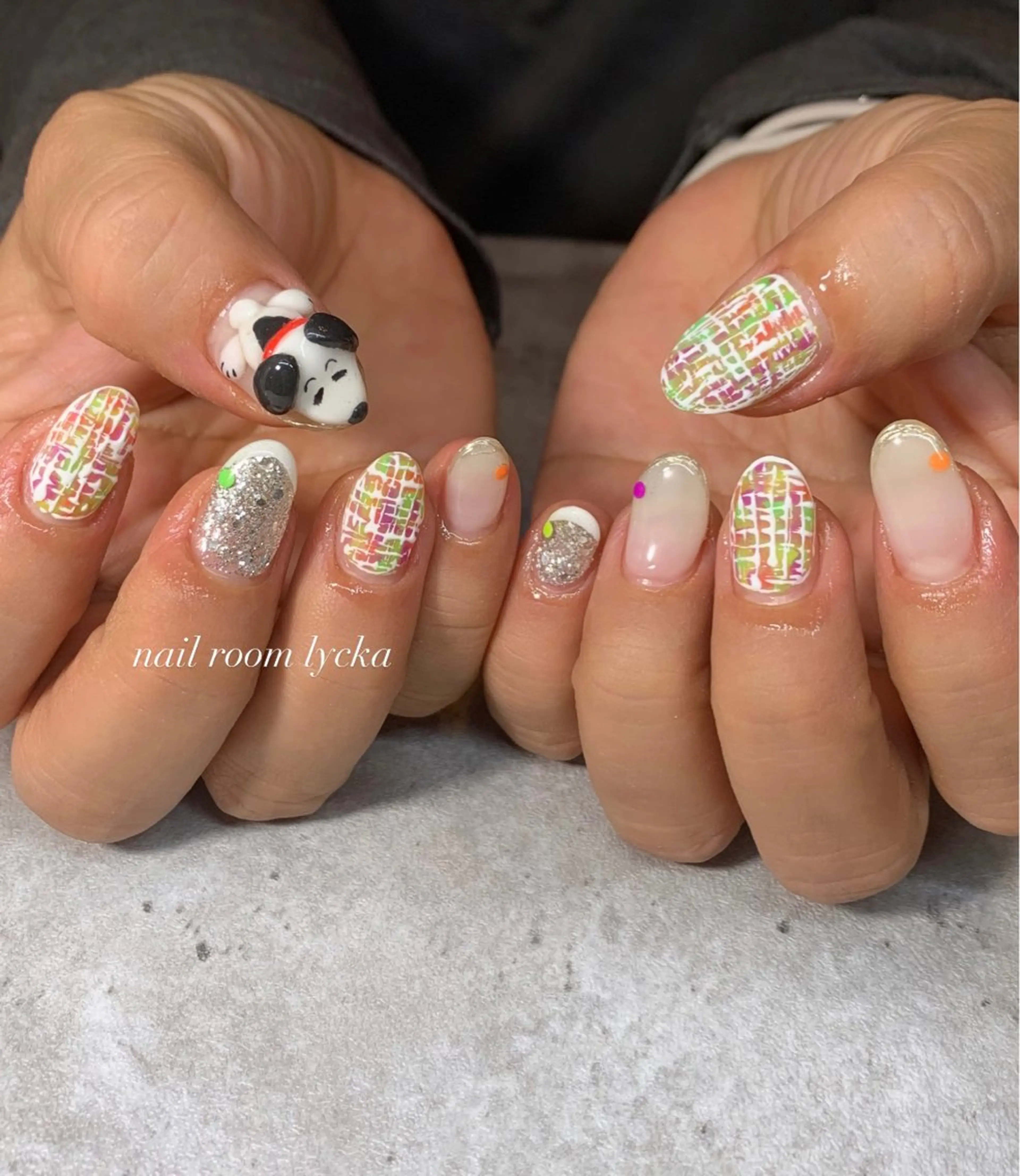 ネイル ﾈｲﾙﾙｰﾑﾘｯｶ 𝐦𝐚𝐲𝐮のネイルデザイン