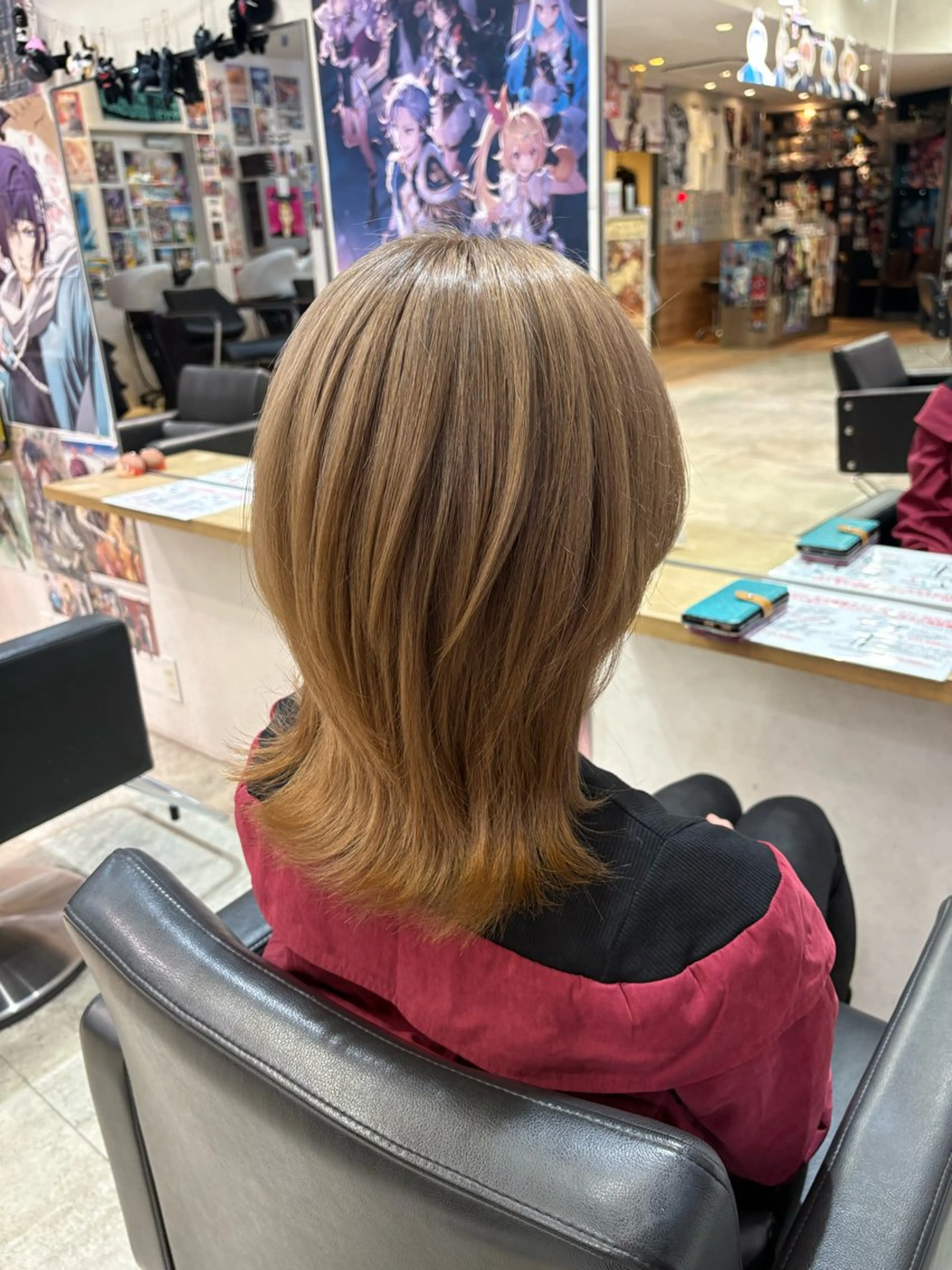 ショート カラー ヘアカラー 推しカラー*.✦ ミク✦.*のヘアスタイル