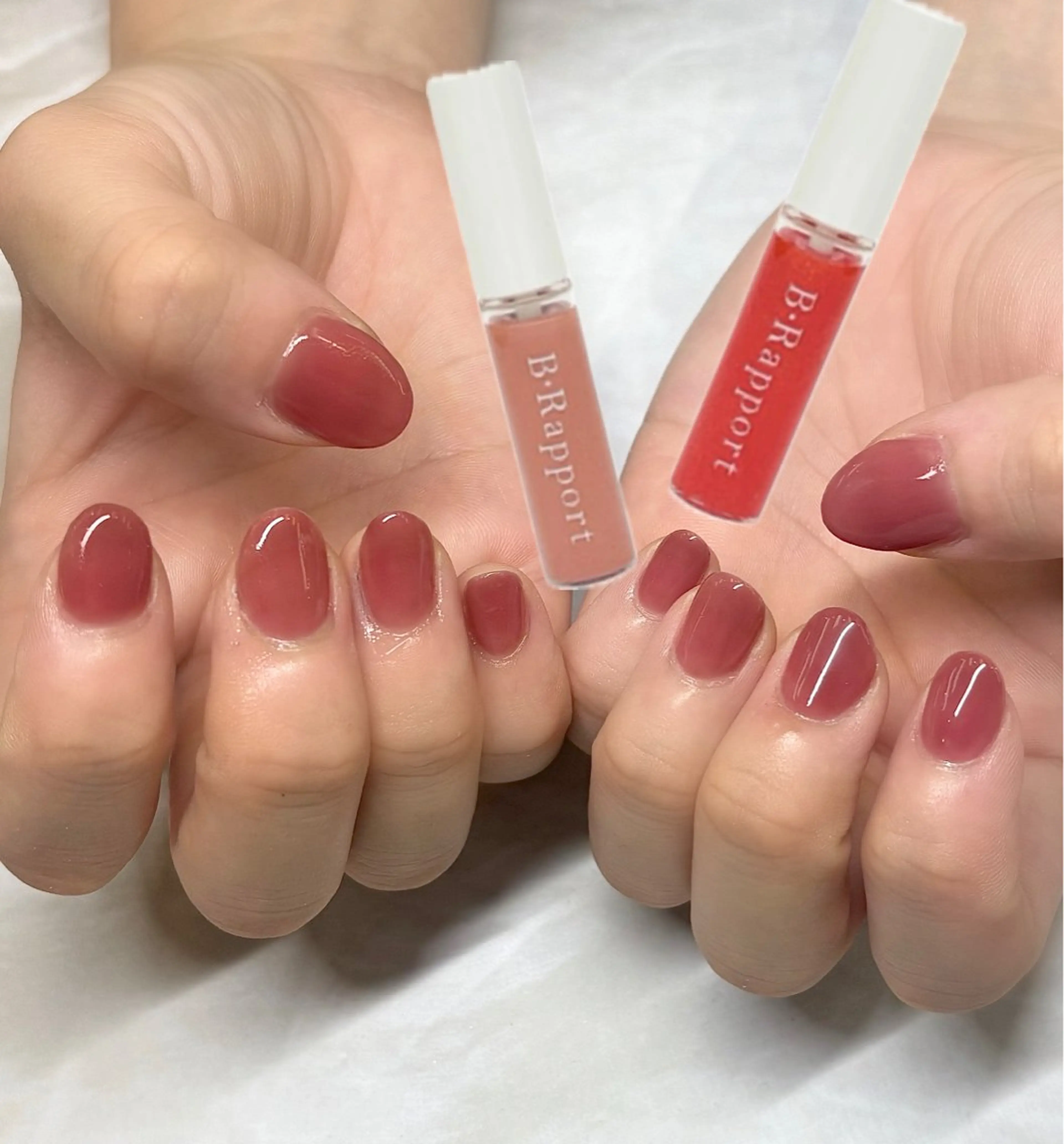 【オフなし】ハンド💅🏻リップ付きクーポン💄💋シンプルコース🩰笹塚/新宿/幡ヶ谷ワンカラー/ケア込/パラジェル◎の写真