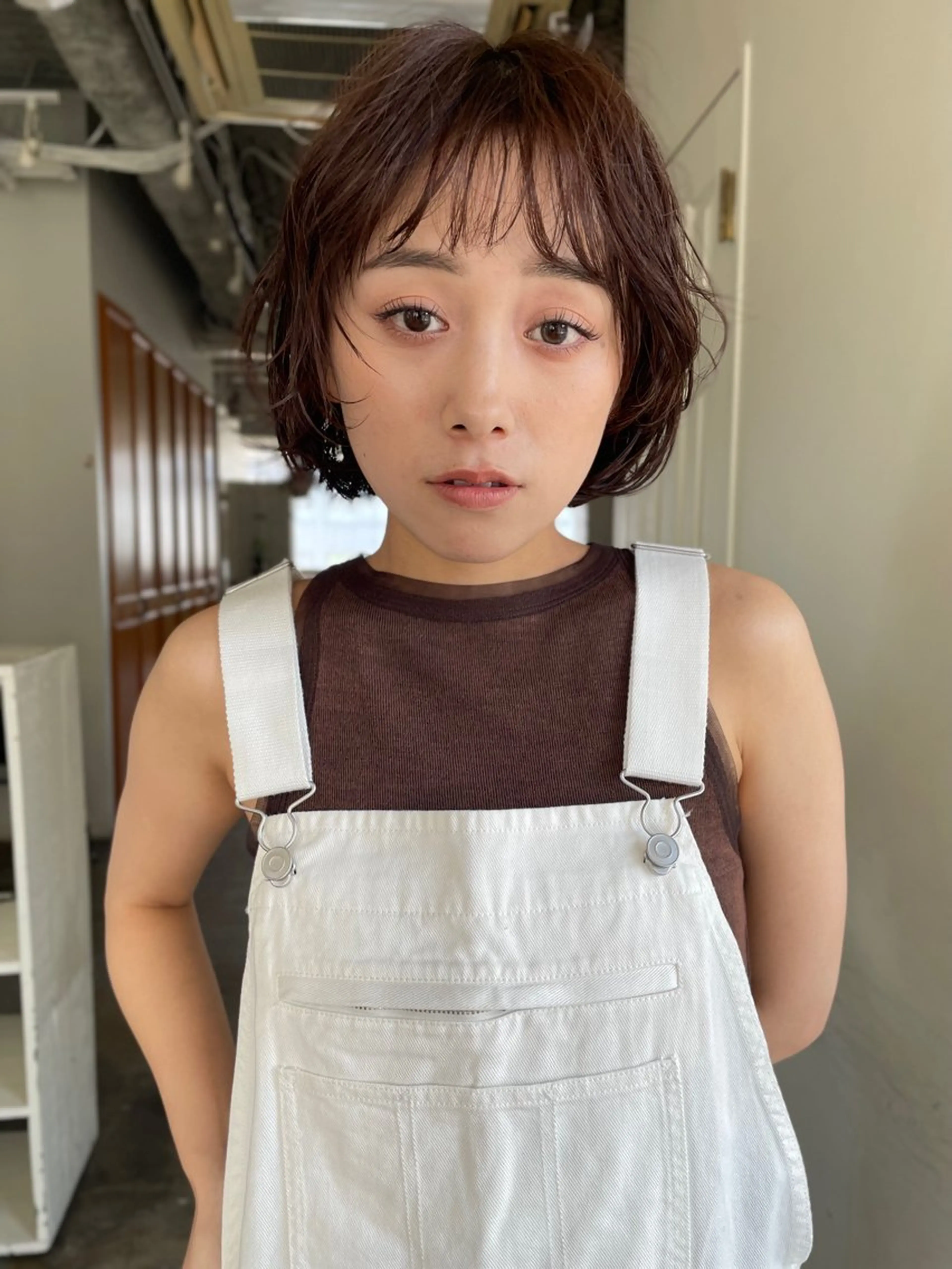 ショート カット トリートメント レディースカット🎀 NANAHAのヘアスタイル