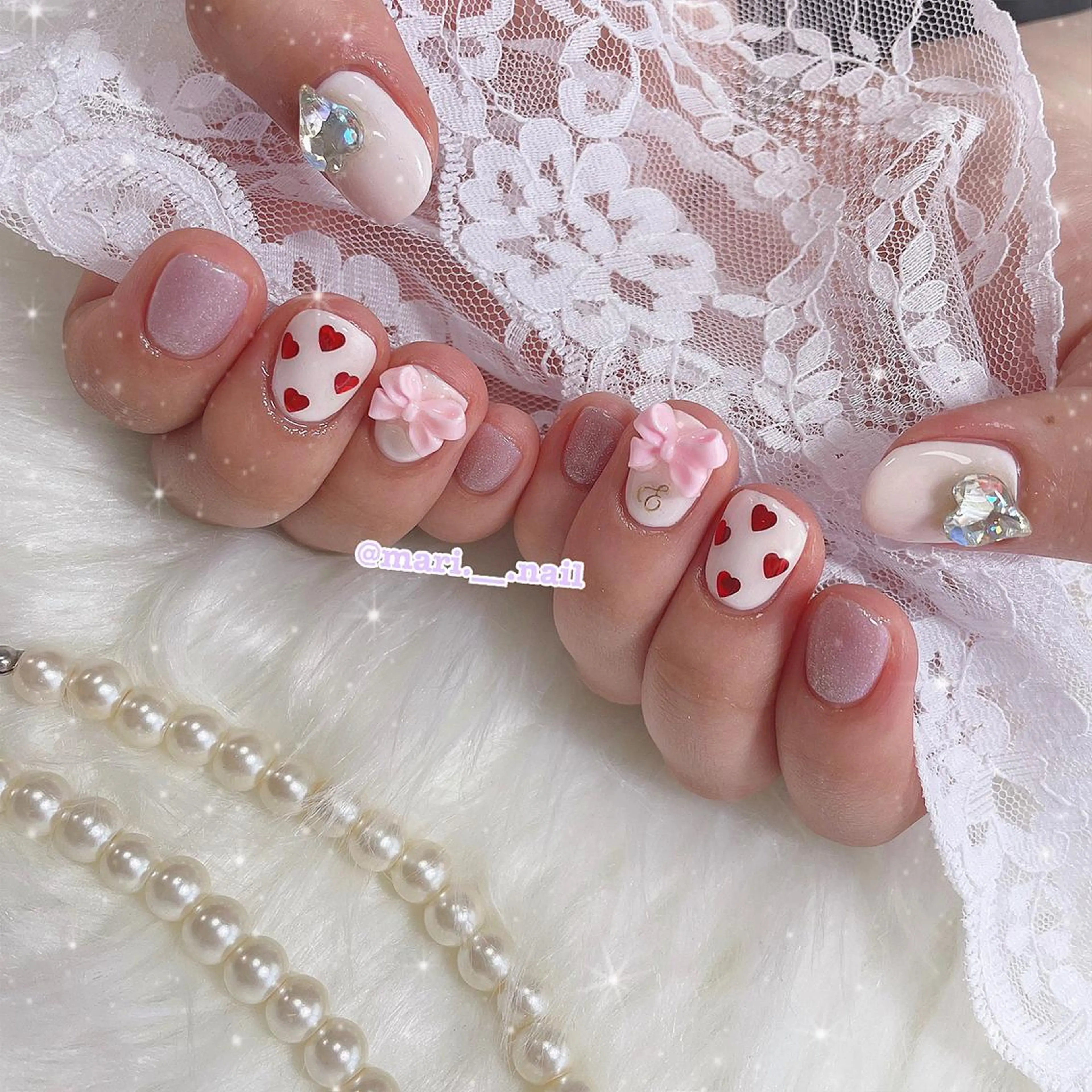 ネイル 🎀 Mayu 🎀痛ネイルのネイルデザイン