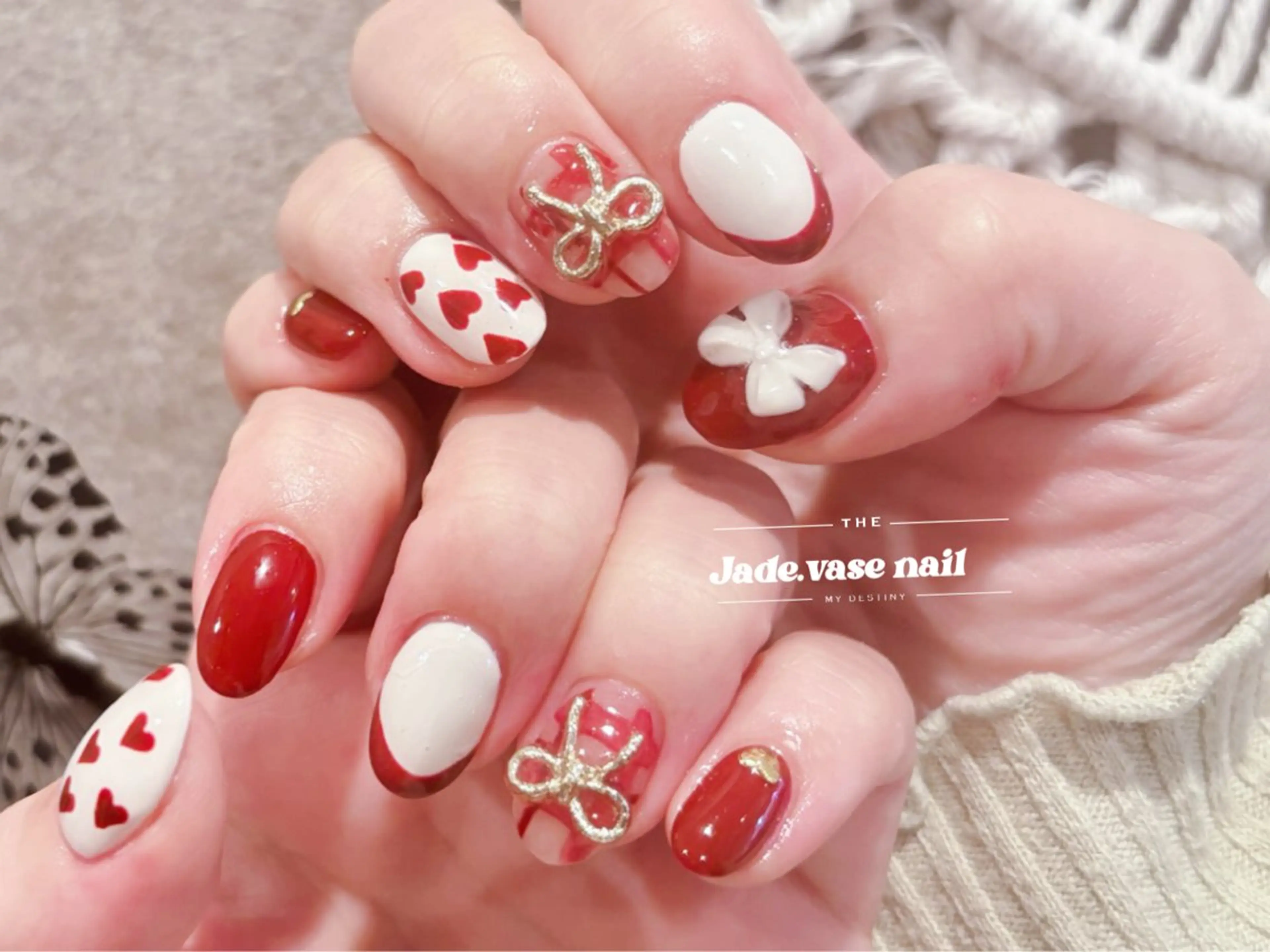 ネイル ハンドネイル ハンドケア ✰Jade.vase 银座のネイルデザイン
