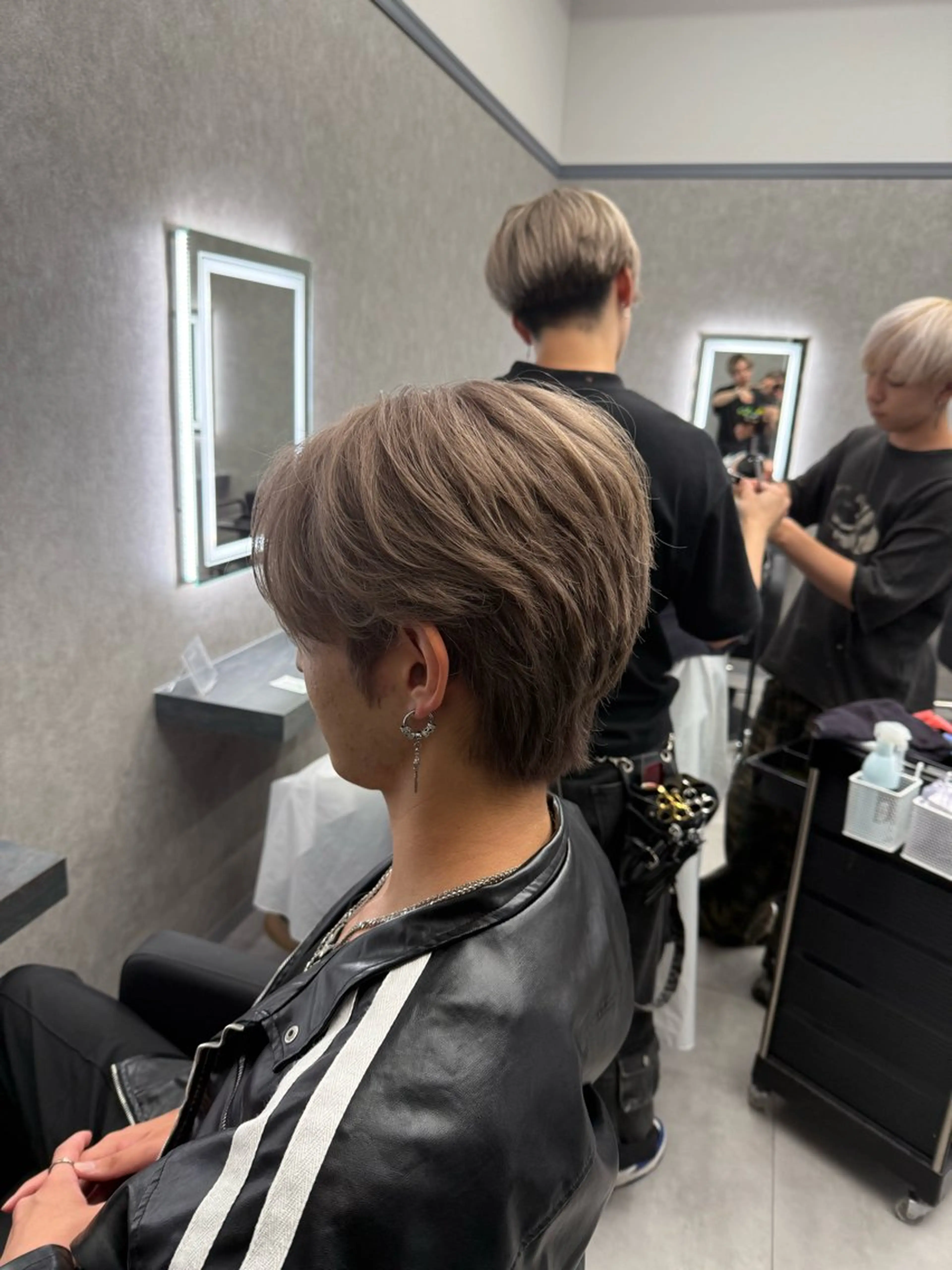 ショート パーマ メンズ カット ヘアカラー メンズスペシャリスト 👑/YUTAのヘアスタイル