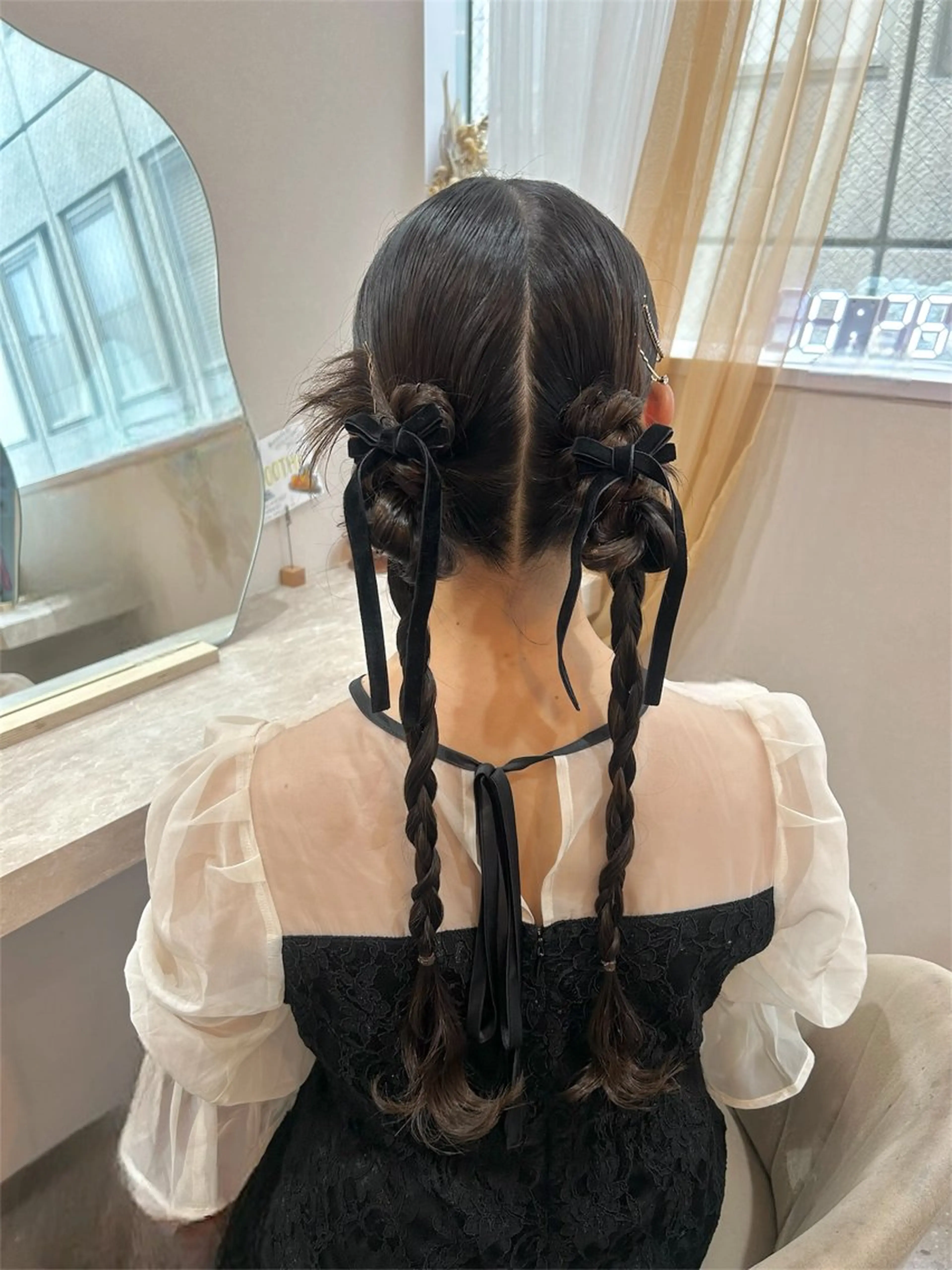 ロング ヘアセット Mila Hazukiのヘアスタイル