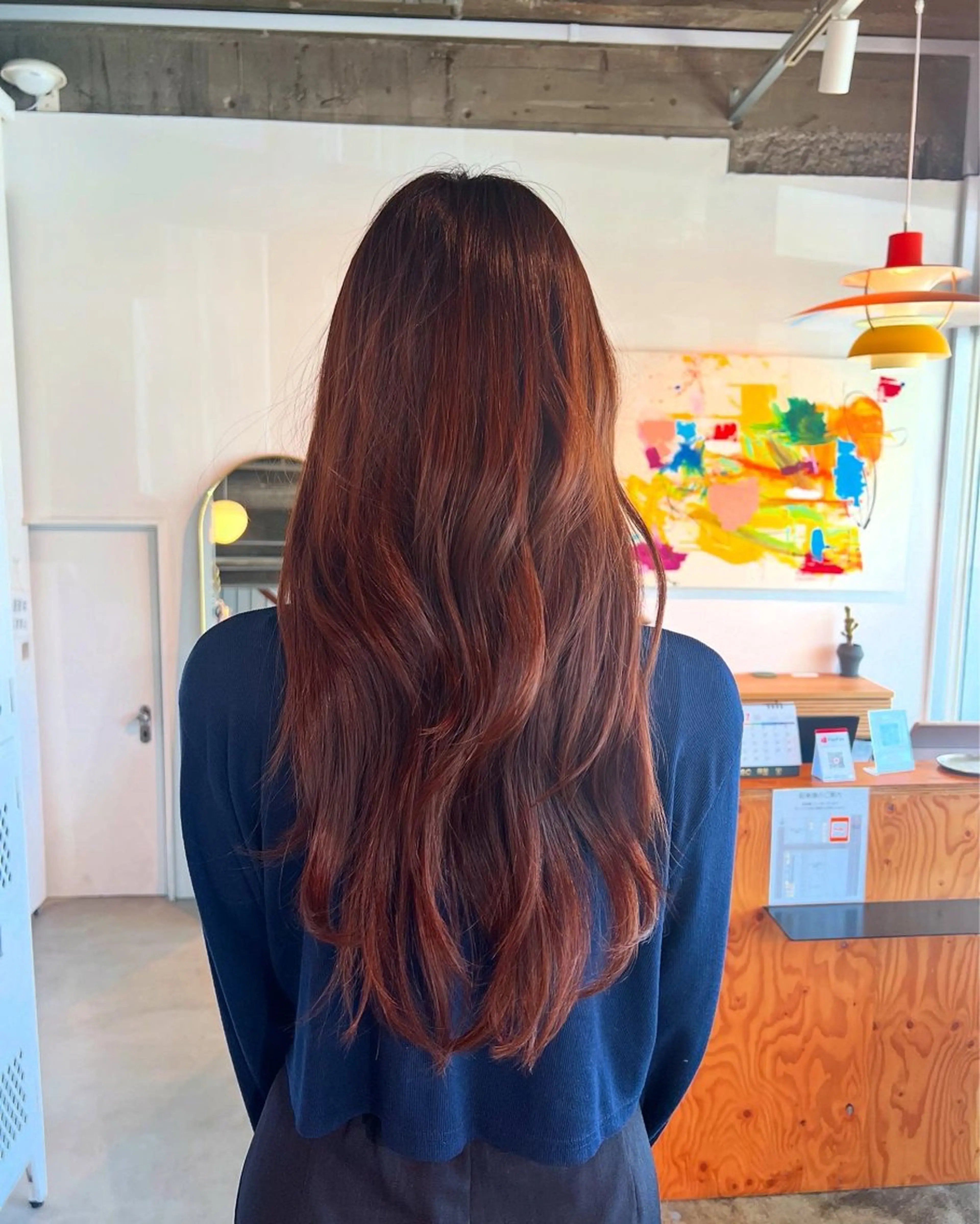 ロング カット ヘアカラー くまざき　なな /スタイリストのヘアスタイル