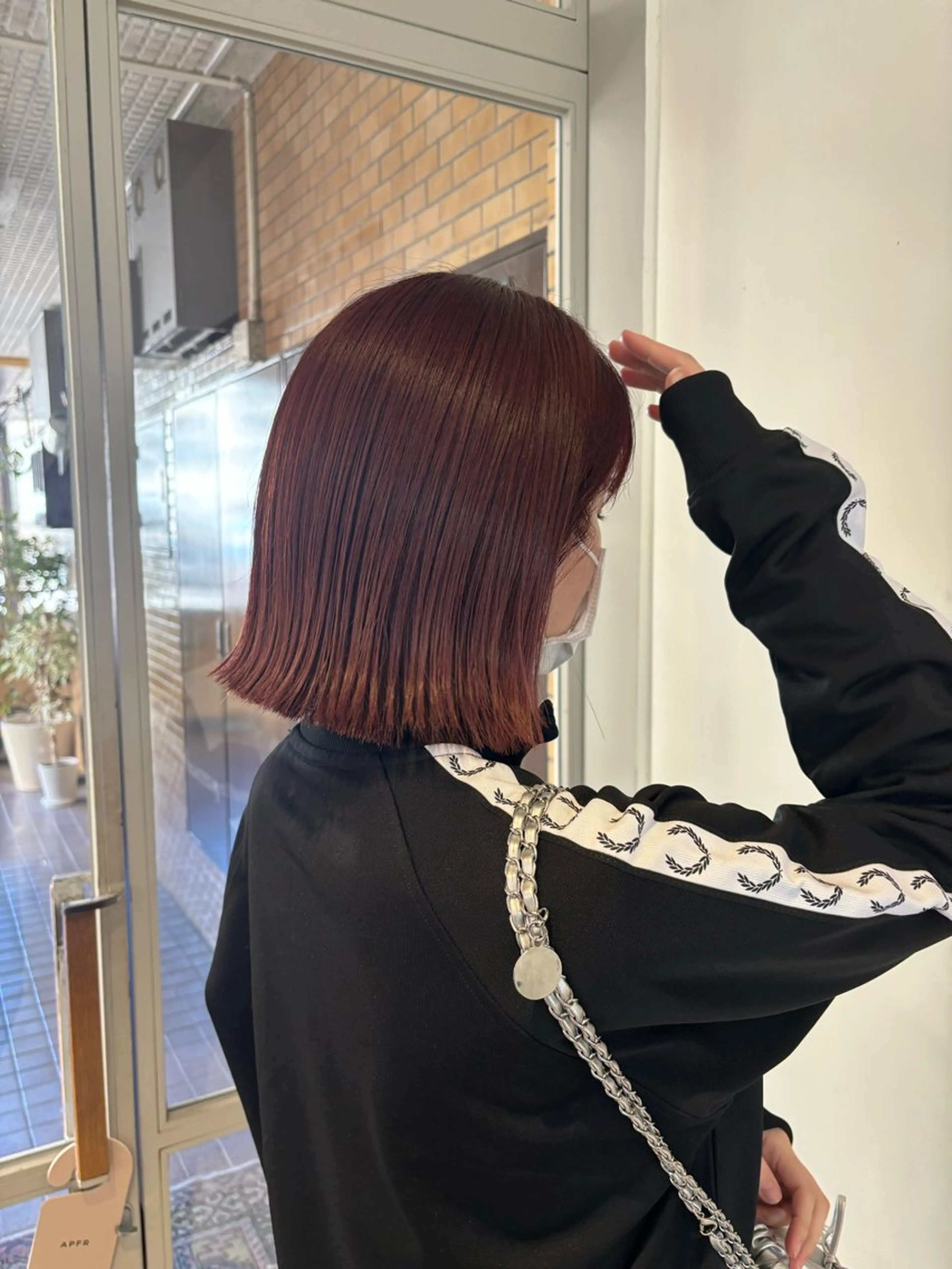 ミディアム カラー ブリーチ ブラウンカラー yuna / tsunaguのヘアスタイル