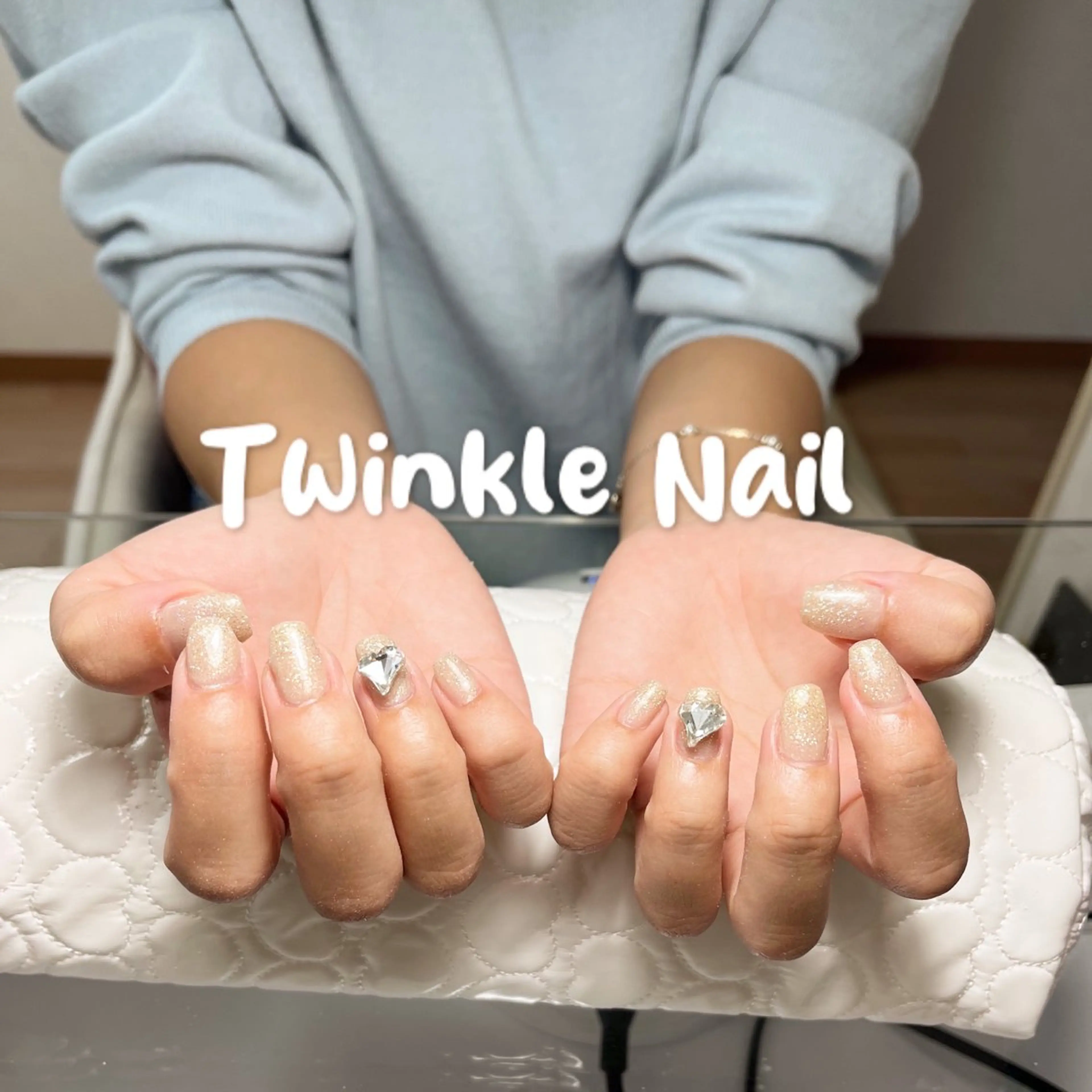 ネイル ワンカラーネイル Twinkle Nail Kuboのネイルデザイン