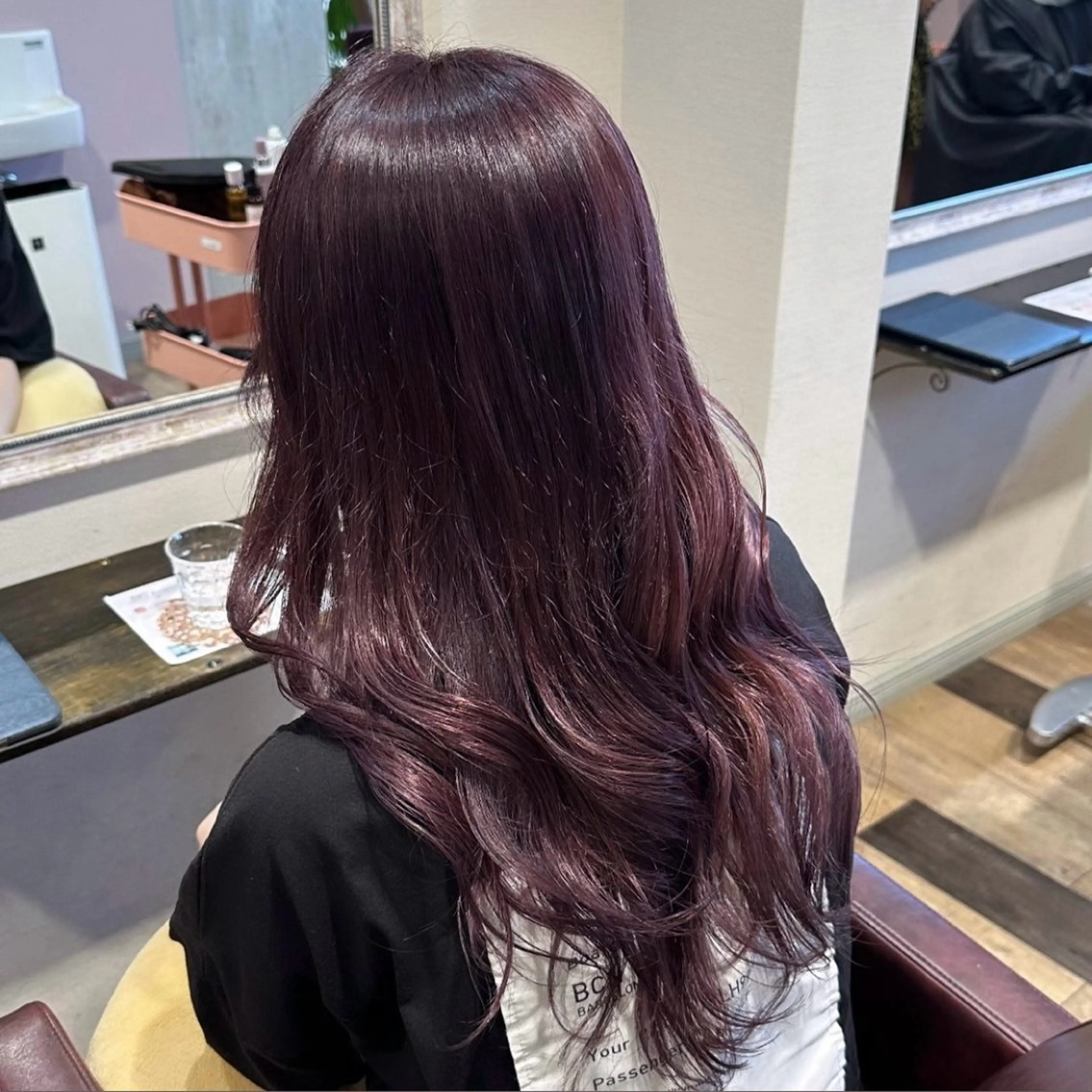 セミロング カラー カット ヘアカラー トリートメント 柔らかいcolor ¦韓国¦🩰マユ🩰のヘアスタイル