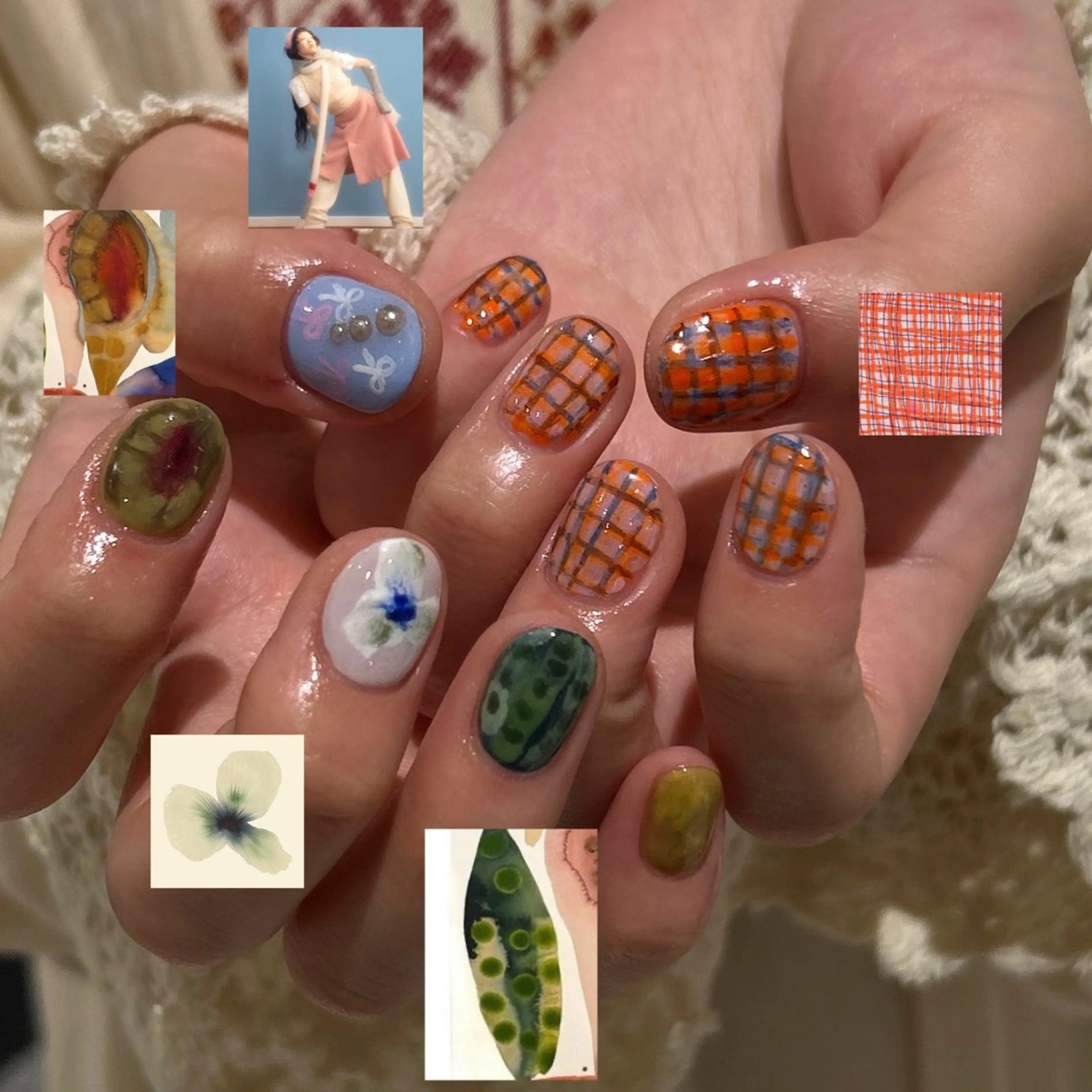 ネイル ハンドネイル ハンドケア OAK所属・個性派ネイル シノのネイルデザイン