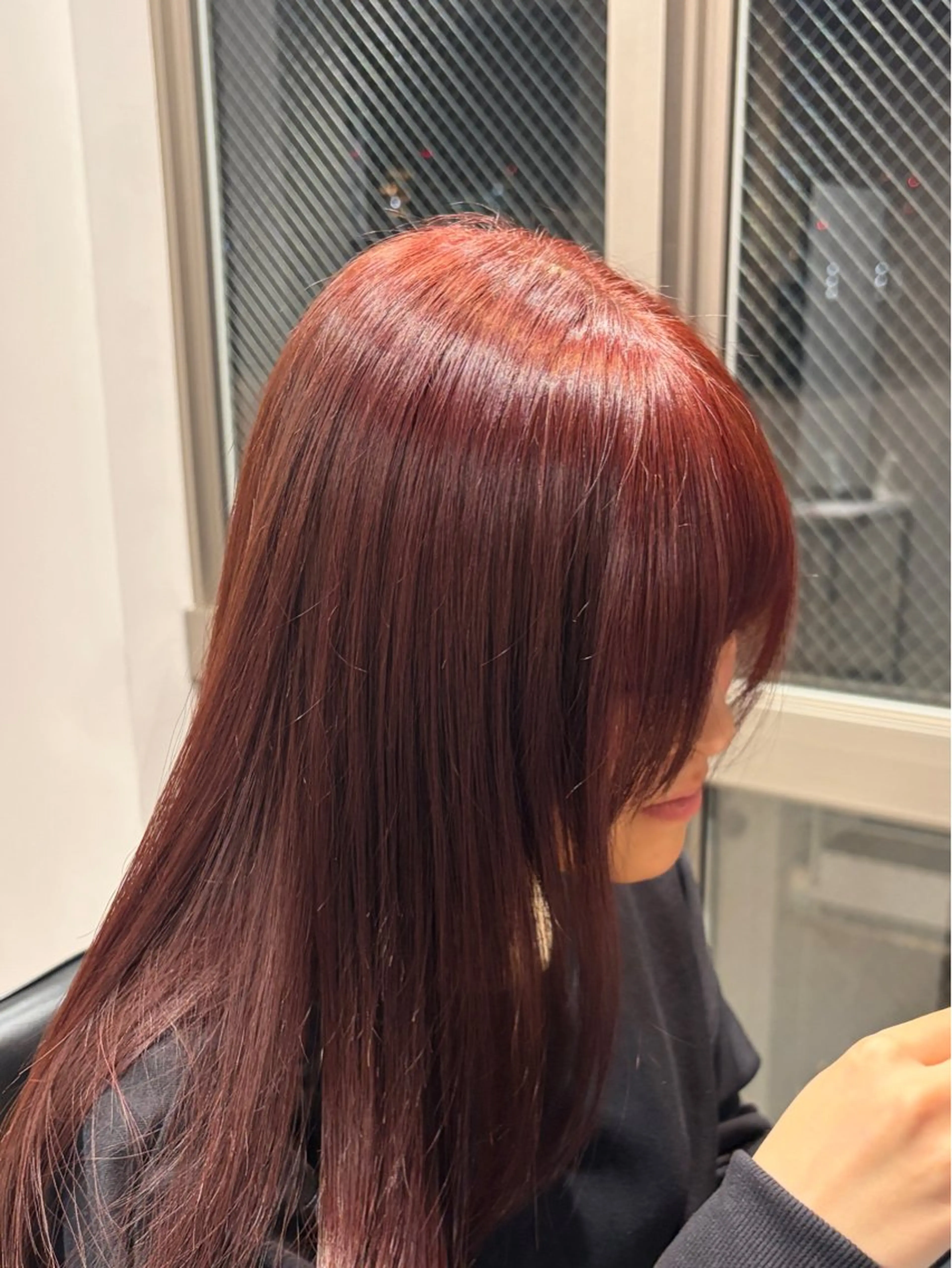 ロング ヘアカラー SERIOilo神楽坂店所属・神楽坂|大人カラー |ツヤ髪|松本あきほのヘアスタイル