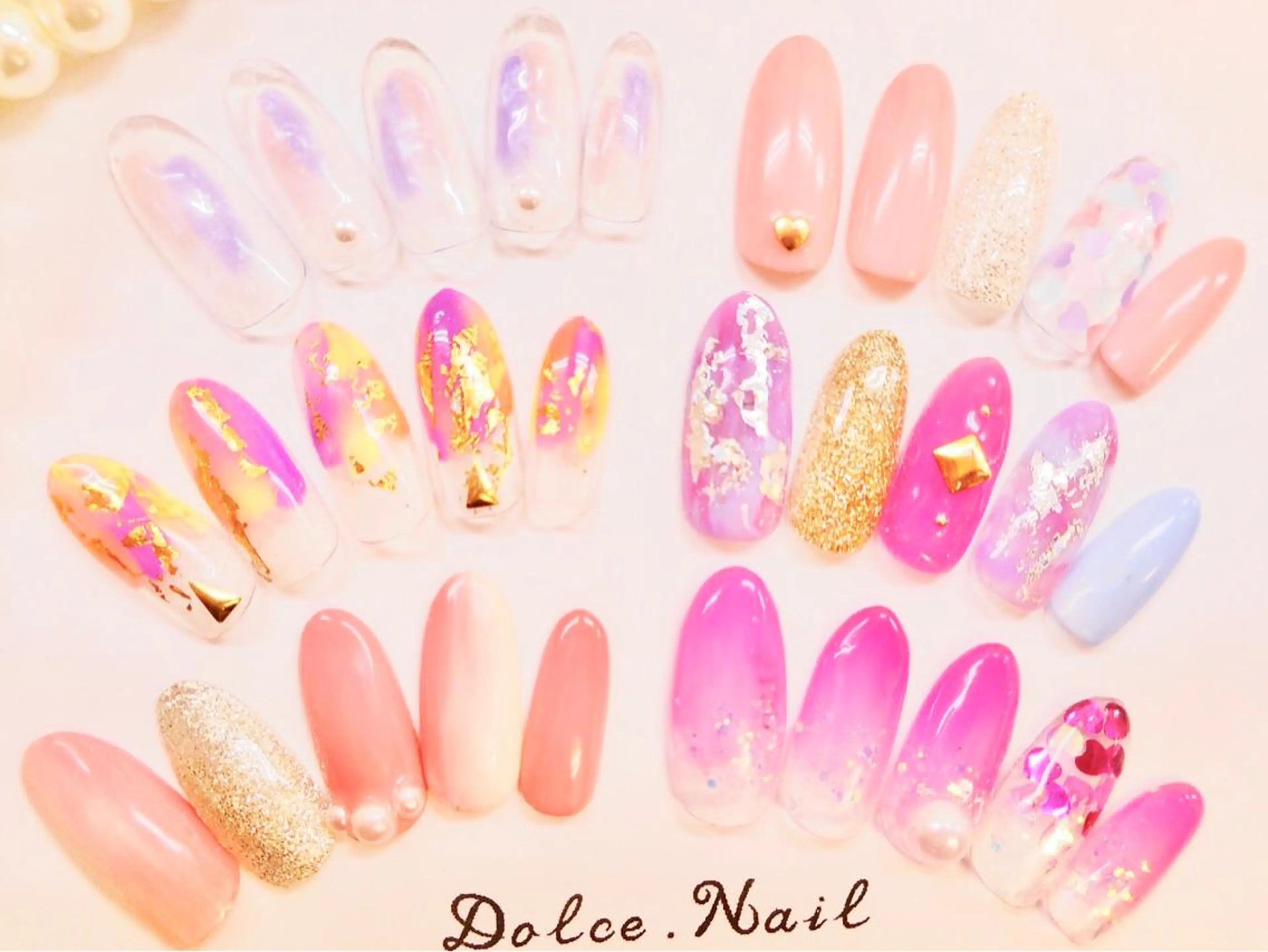 ネイル ジェルネイル ソフトジェル Dolce.Nail 柏店のネイルデザイン
