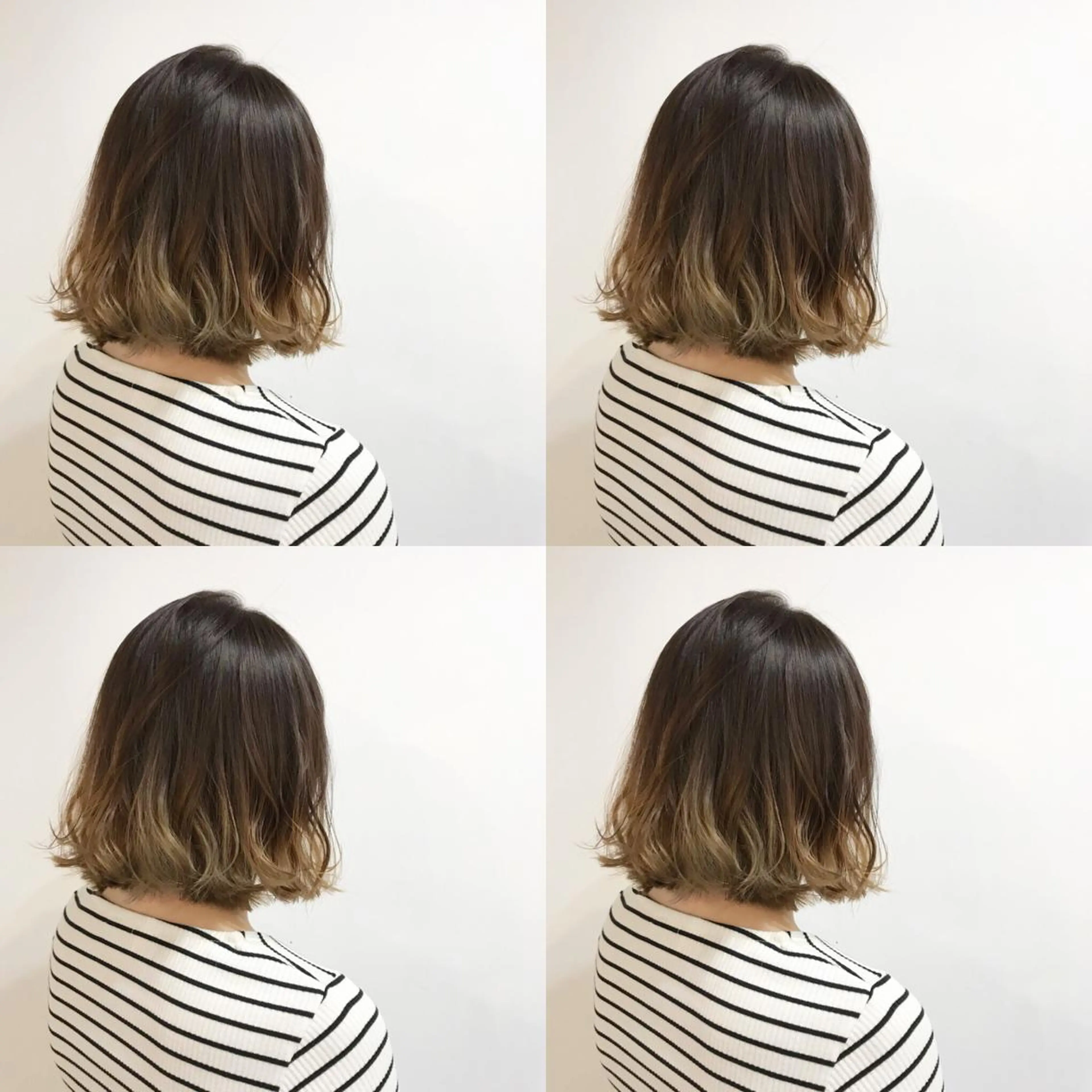 ミディアム カラー ヘアカラー トリートメント 嶋佐 昌大 シマサマオのヘアスタイル