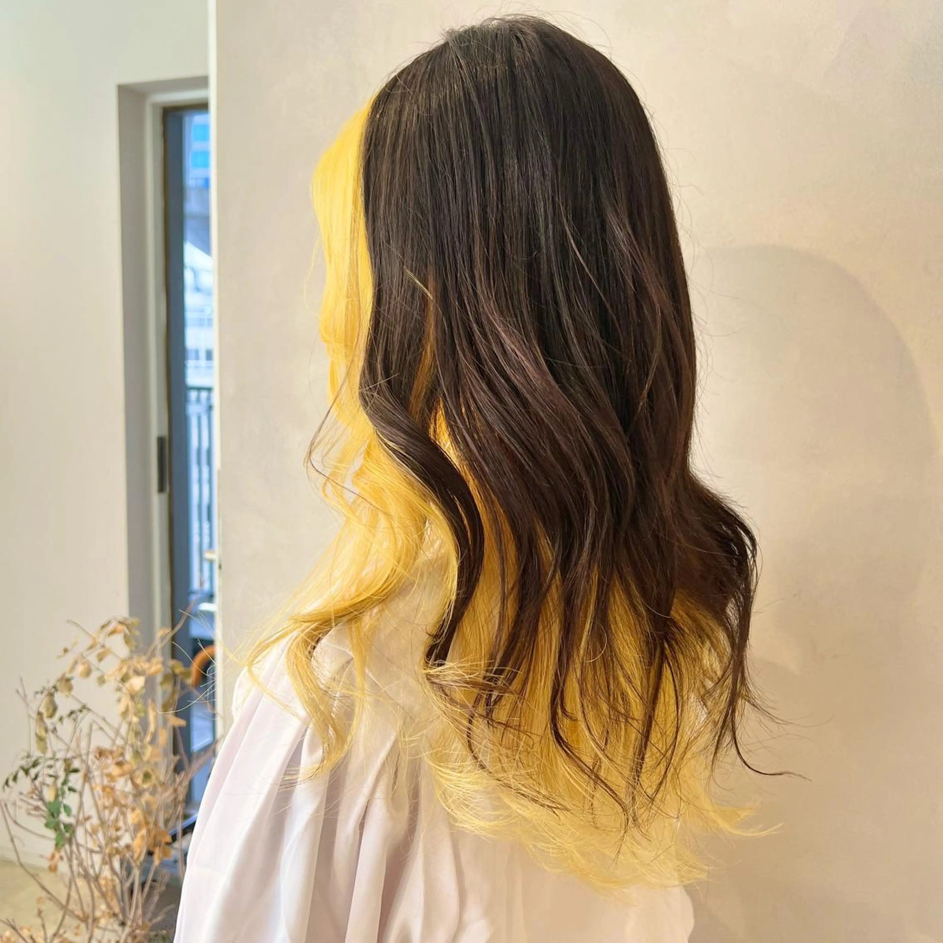 ロング カラー 🤍髪質改善➕透明感 カラー🤍川上葵のヘアスタイル