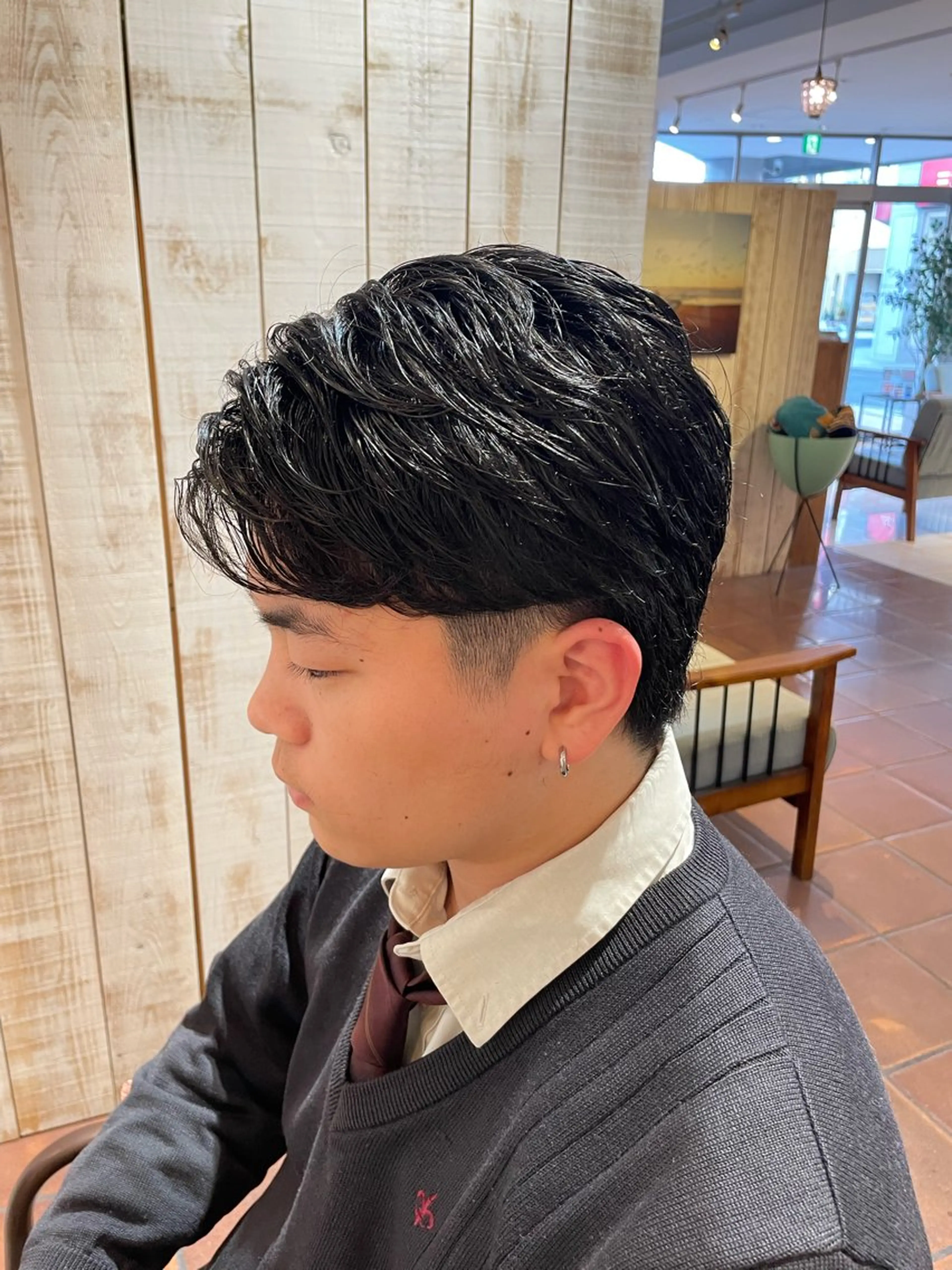 メンズ カット MOEKA🌺レディ ースカットモデルのヘアスタイル