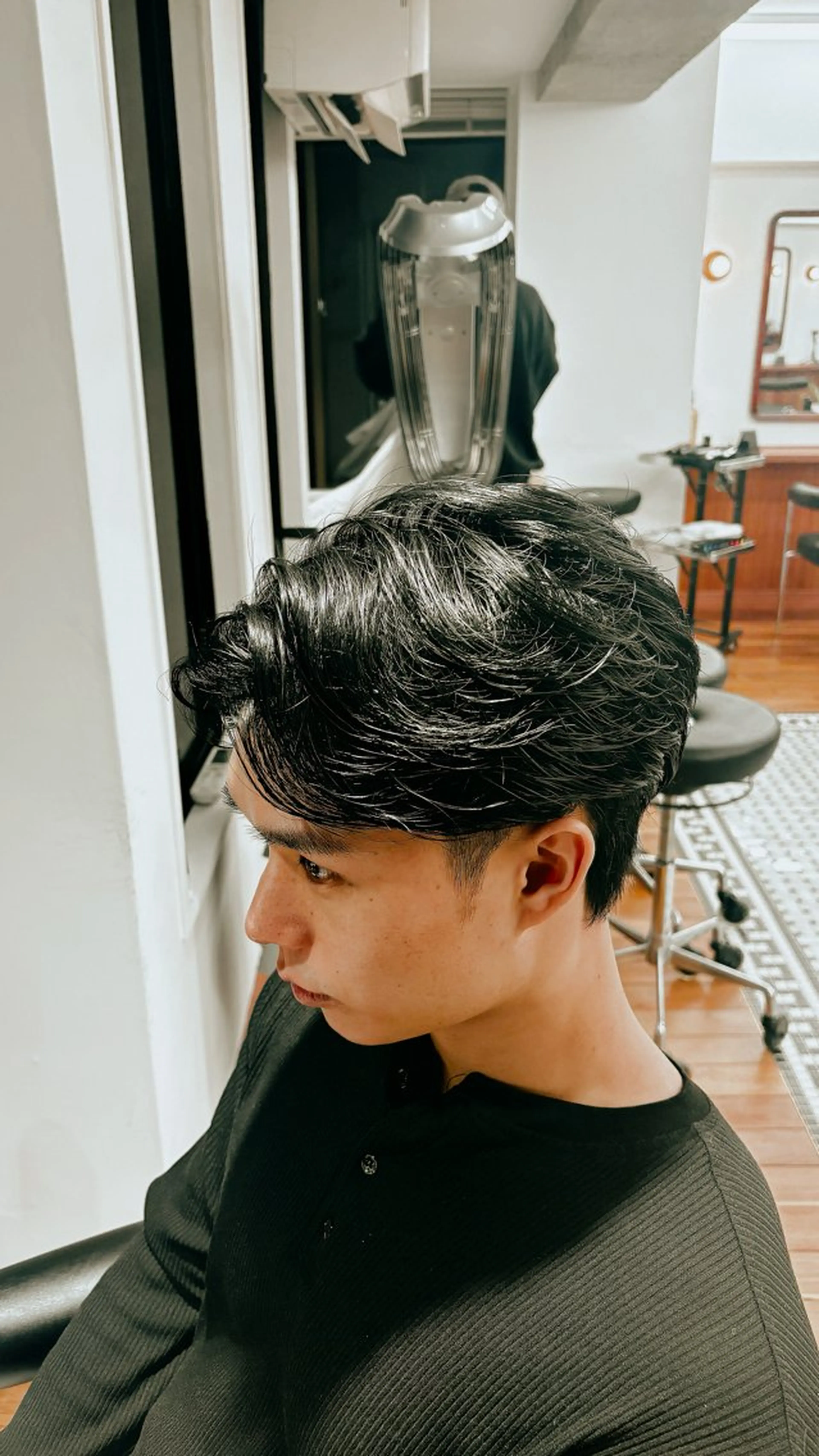 ショート メンズ センターパート THE DAY TOKYO  men’s cut 表参道/青山所属・メンズ特化💇🏼 髙橋創のヘアスタイル