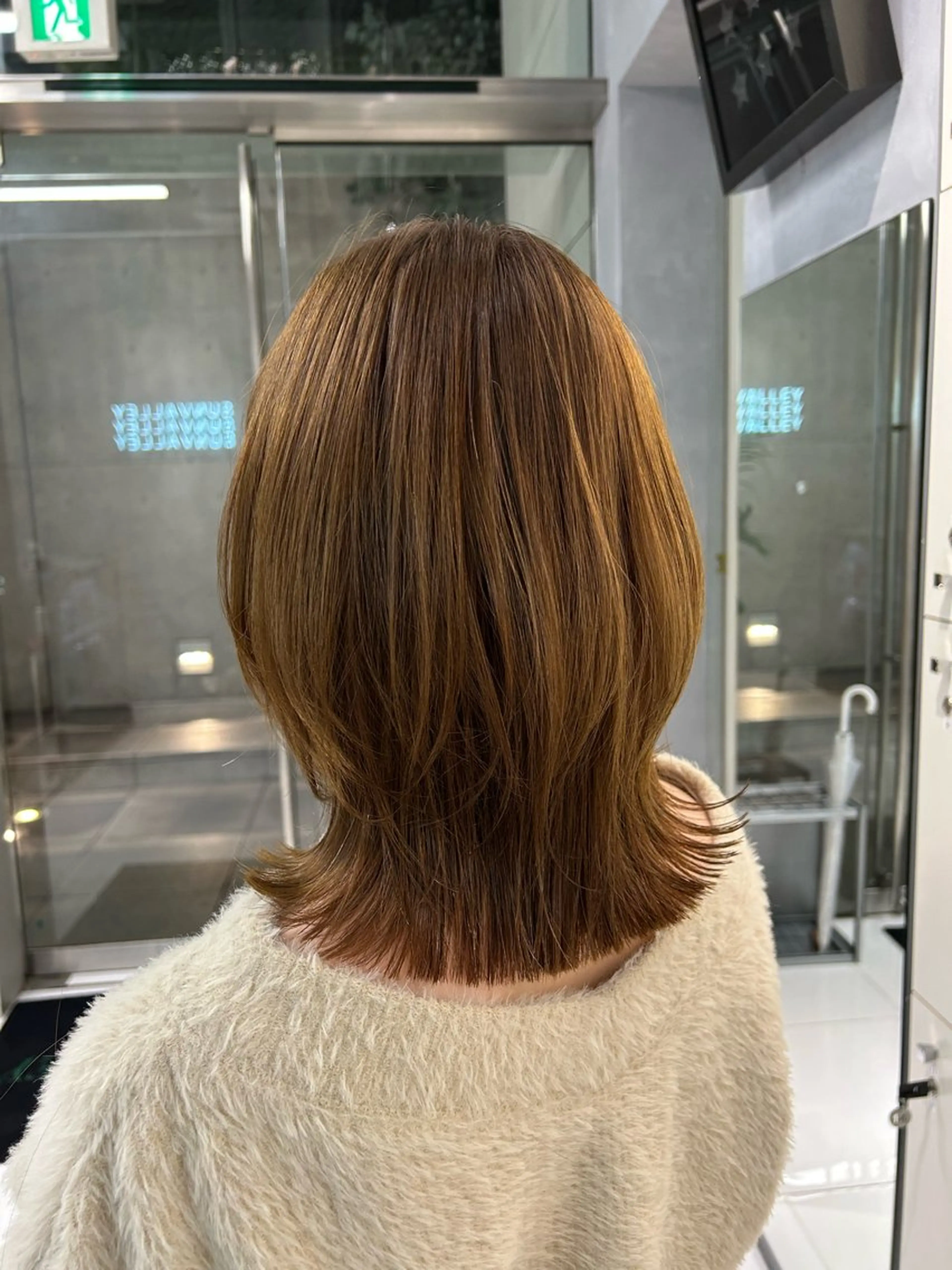 ミディアム 宇都宮 育実のヘアスタイル