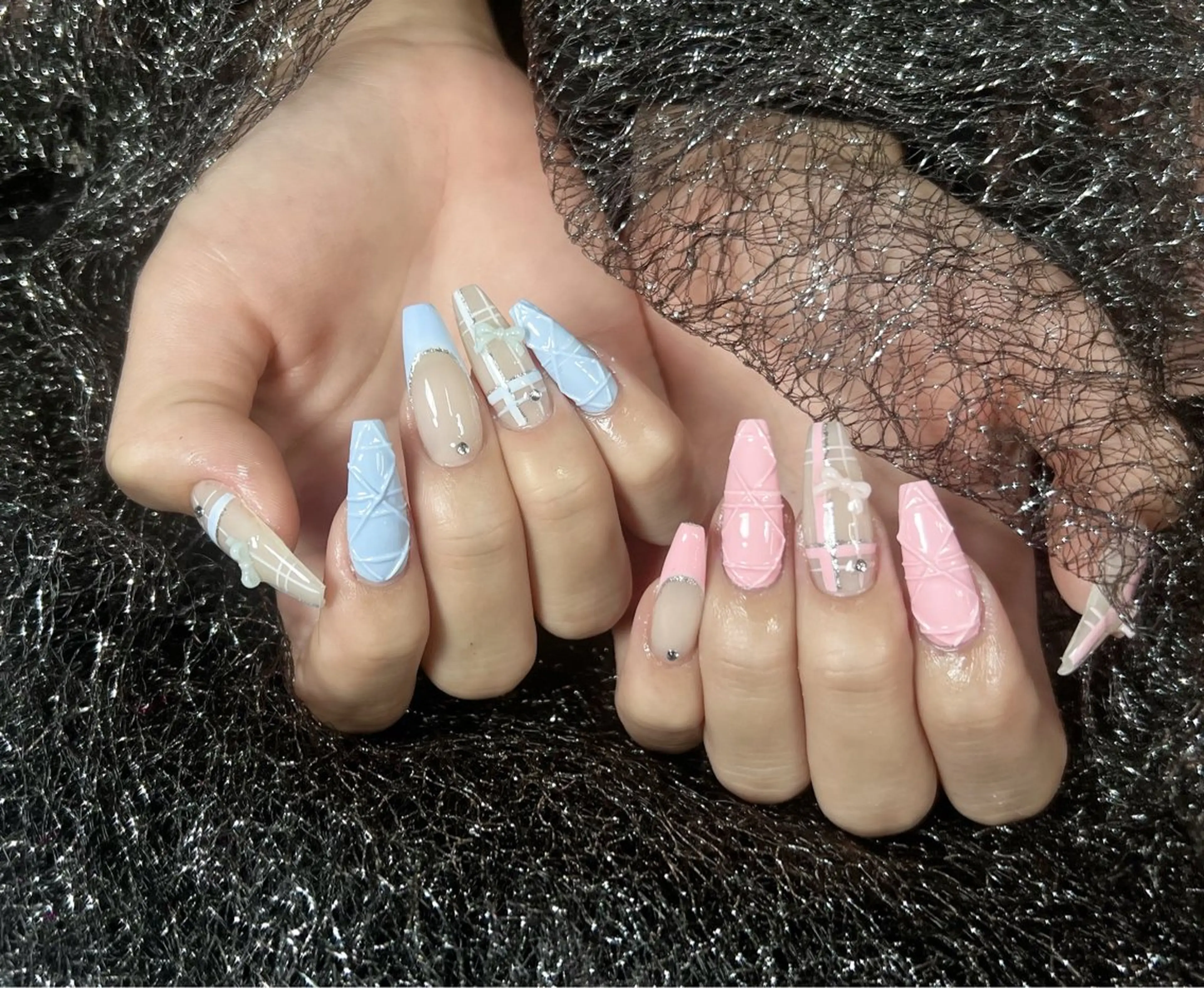 ネイル 春ネイル 夏ネイル 冬ネイル ハンドネイル Lya  Nail Yumi❤️のネイルデザイン