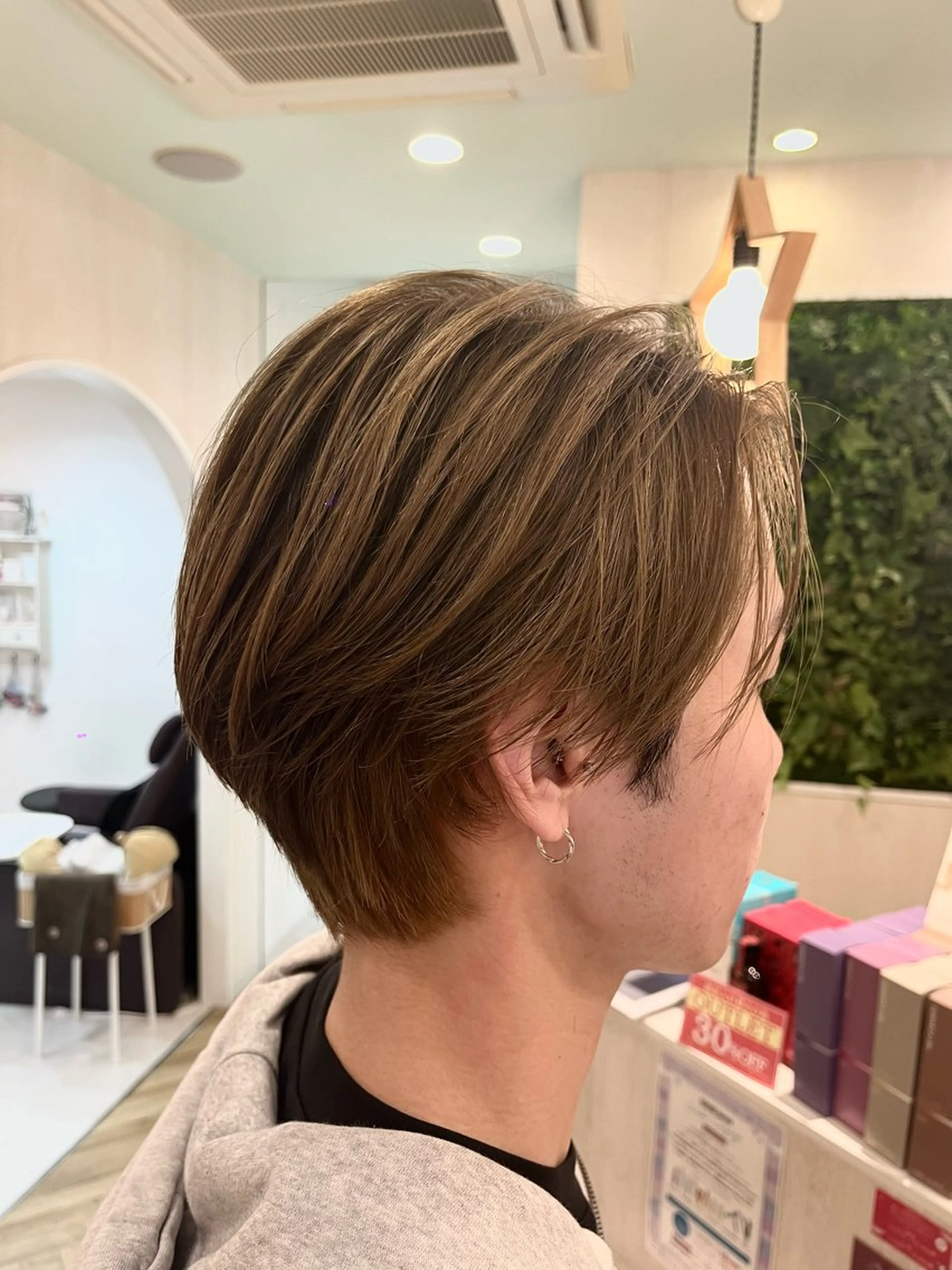 メンズカット+ダブルカラー（ブリーチ＋オンカラー）🦖⋆͛＋選べるアイケアトリートメントの写真