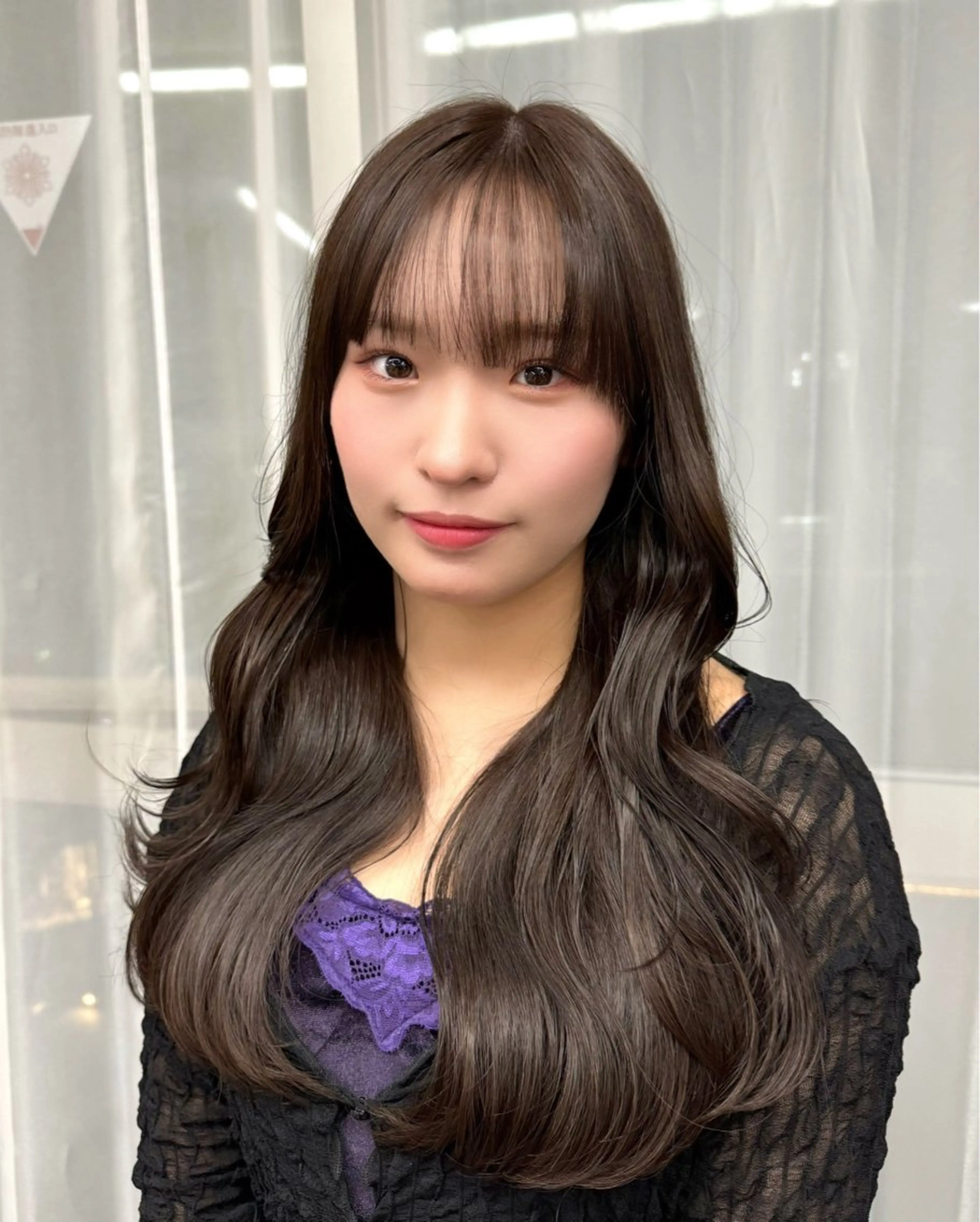 カラー アッシュ アッシュブラウン ブラウンカラー Ayuki /福岡美容室のヘアスタイル