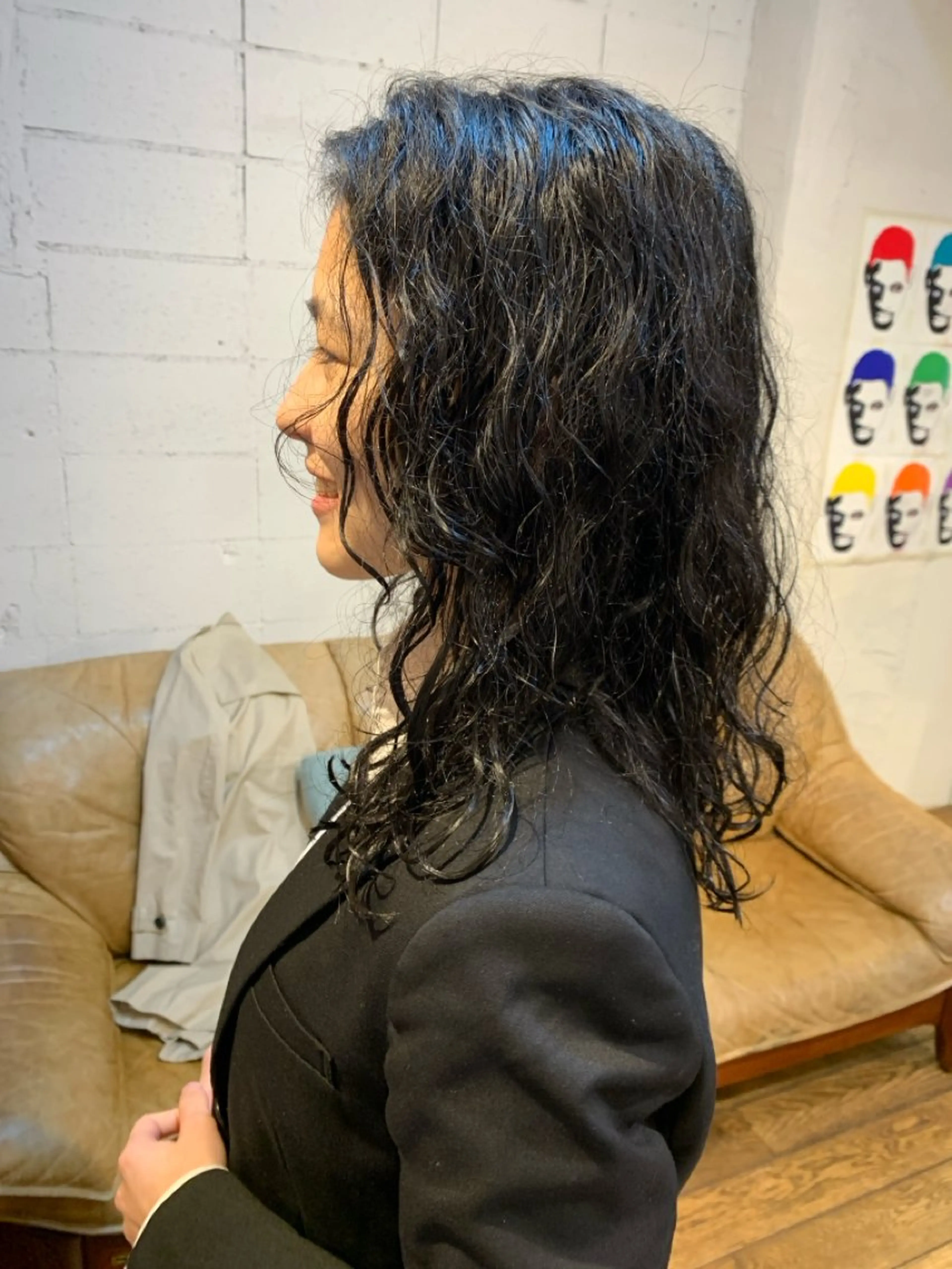 ミディアム パーマ 【takk】 ナカヤママサヨシのヘアスタイル