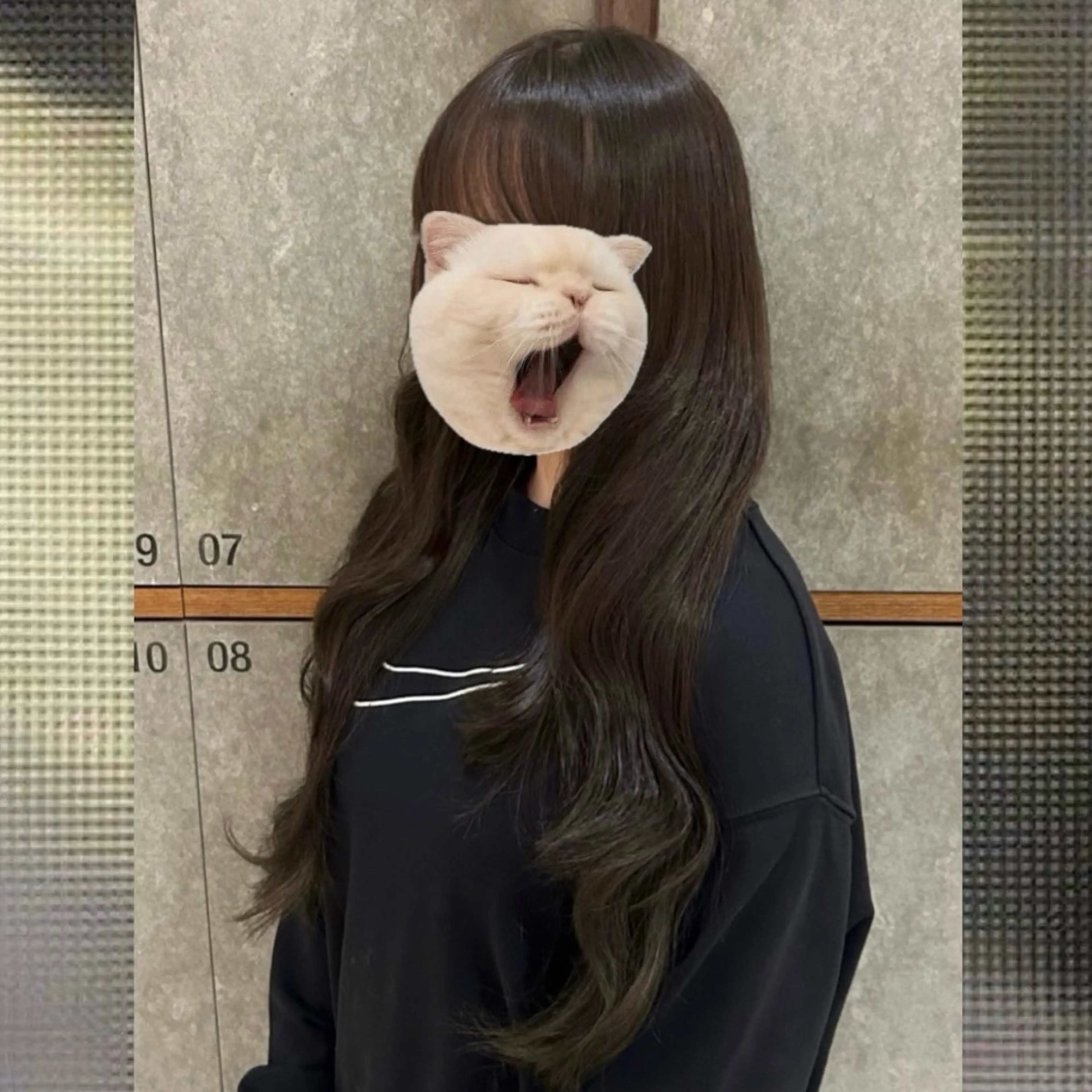 ロング カラー オリーブカラー レイヤーカット カット ヘアカラー トリートメント ココナ./ 艶っぽカラー🐏のヘアスタイル